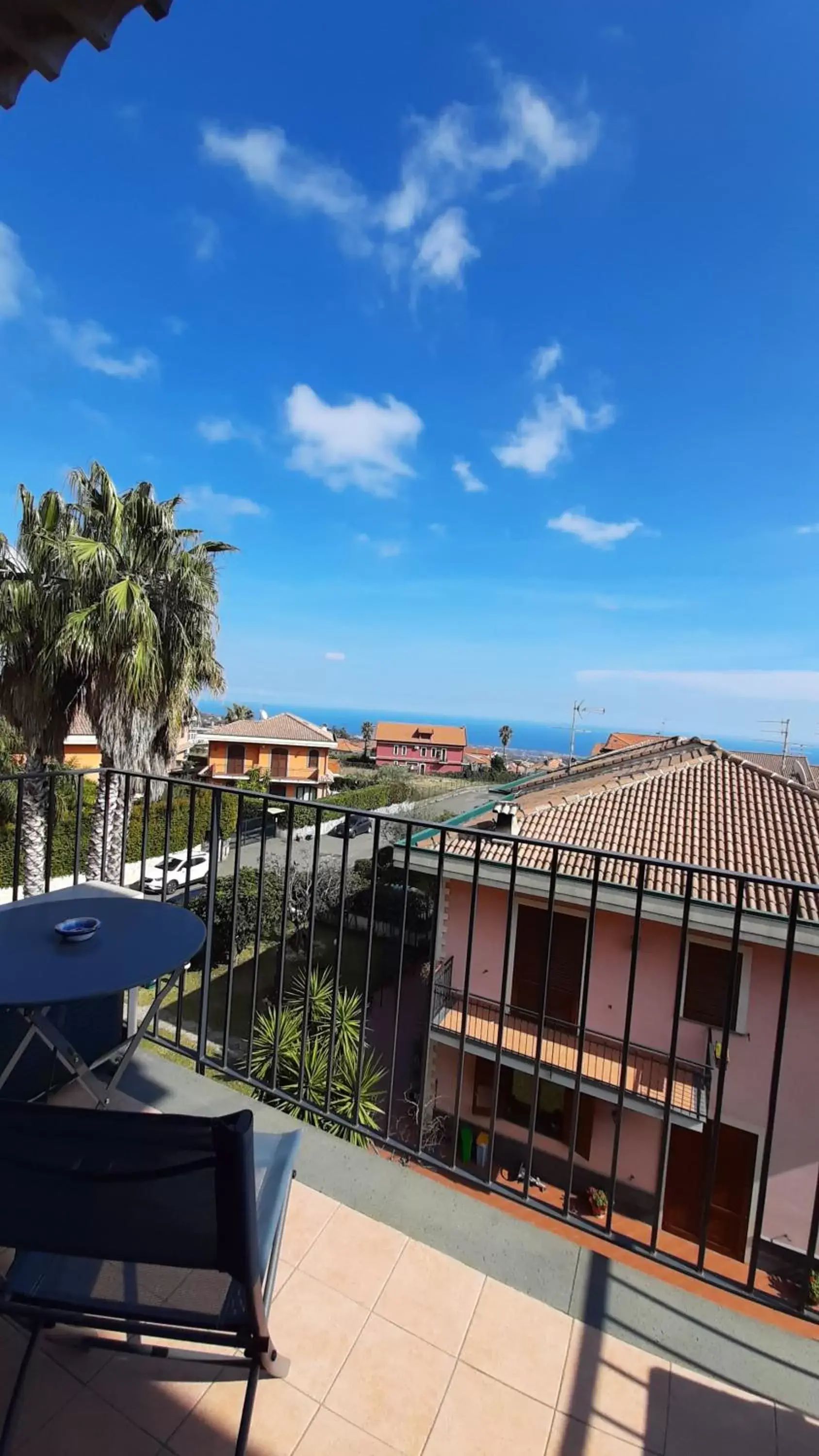 Balcony/Terrace in B&B Alle Falde Dell'Etna