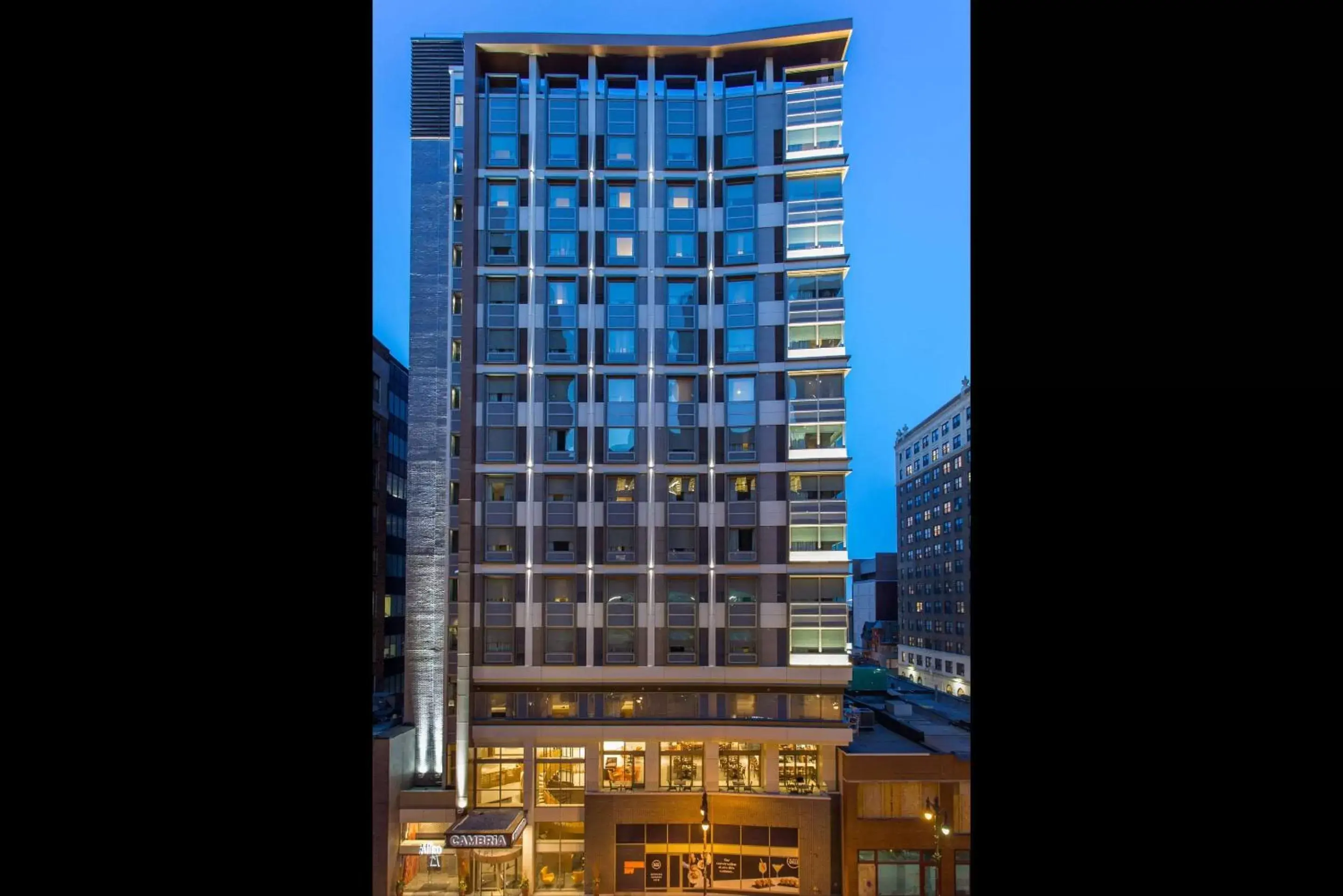 Property Building in Cambria Hotel Philadelphia Downtown Center City