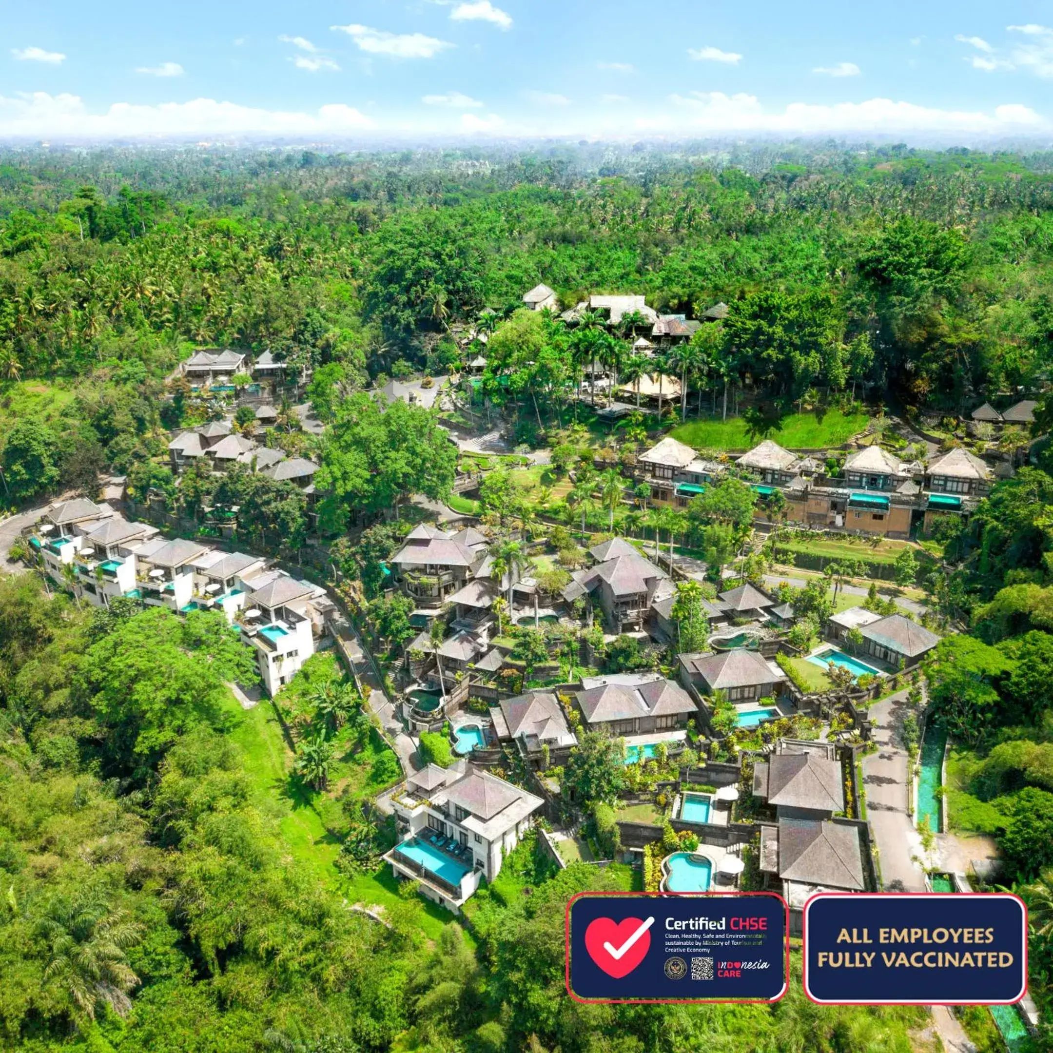 Property building, Bird's-eye View in The Payogan Villa Resort and Spa