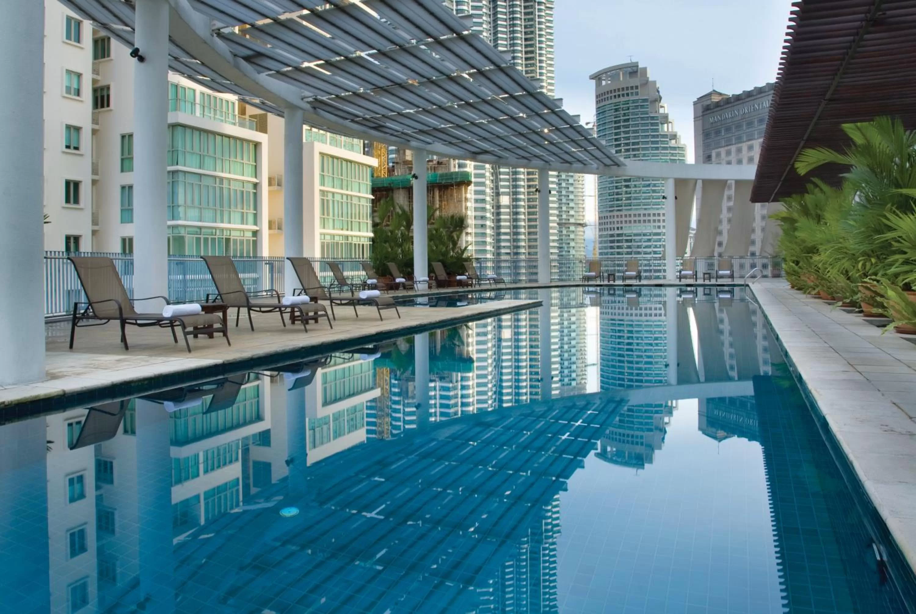Swimming pool in Ascott Kuala Lumpur