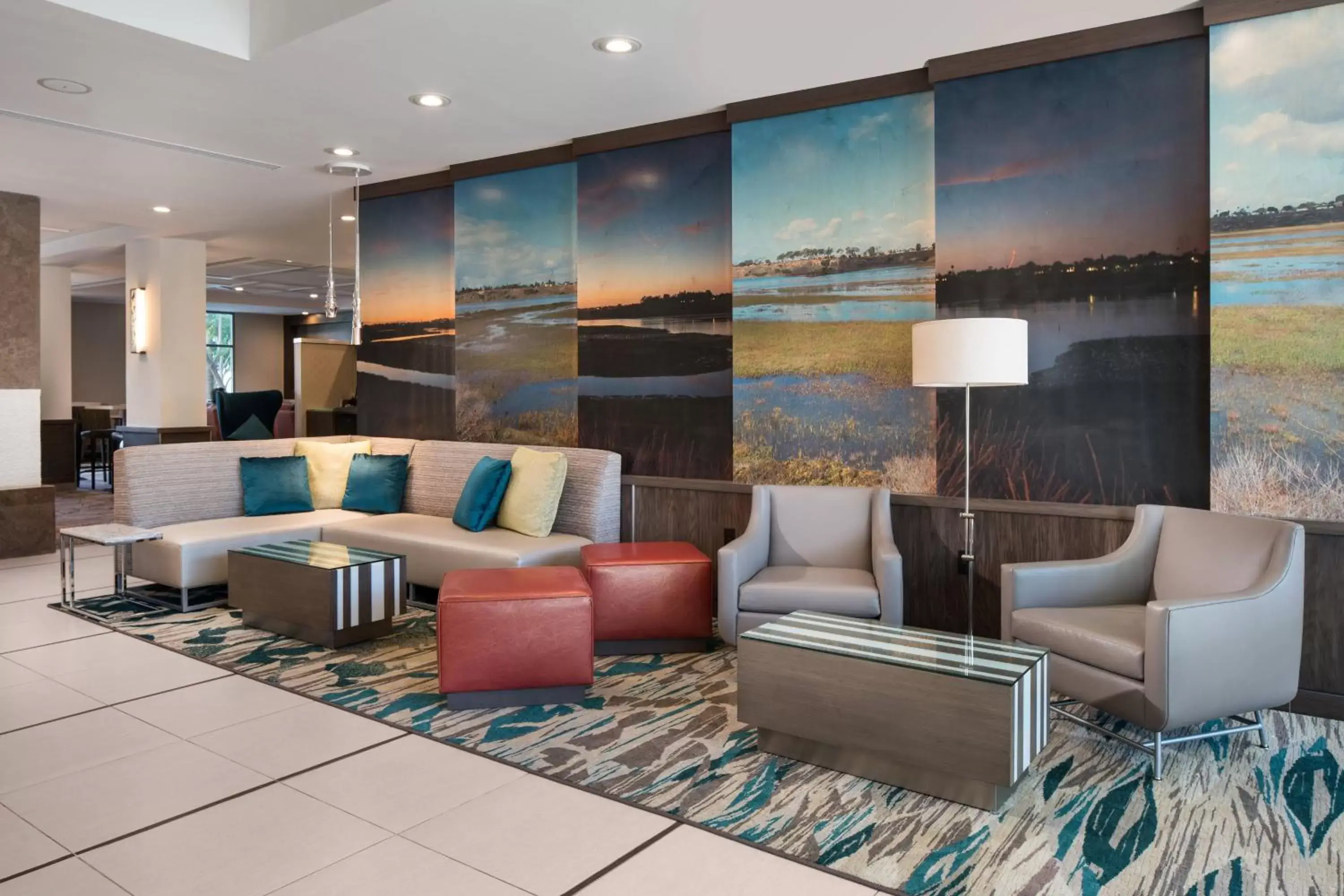 Lobby or reception, Lobby/Reception in Residence Inn Irvine John Wayne Airport Orange County