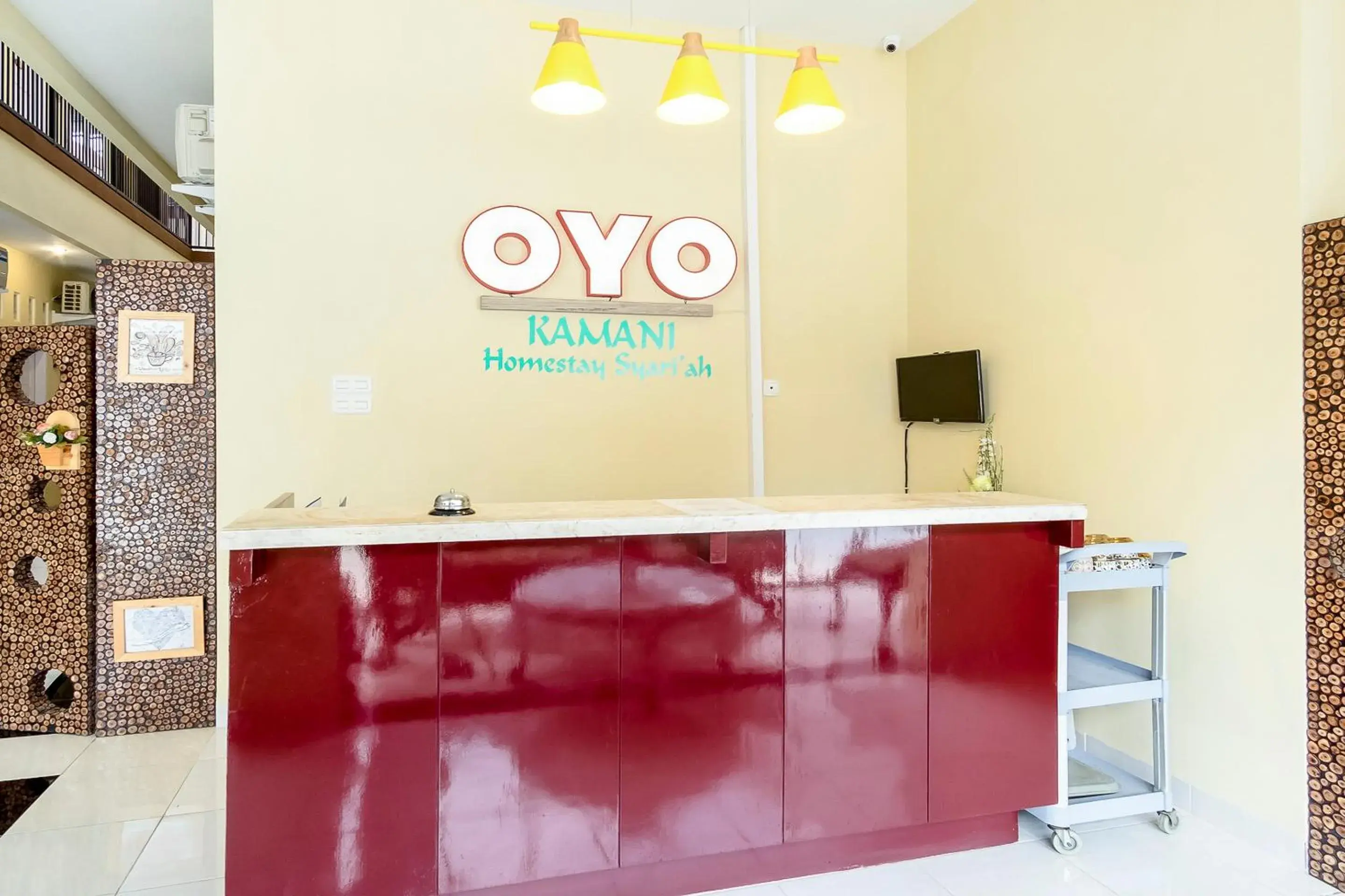 Lobby or reception in OYO 873 Kamani Homestay Syariah