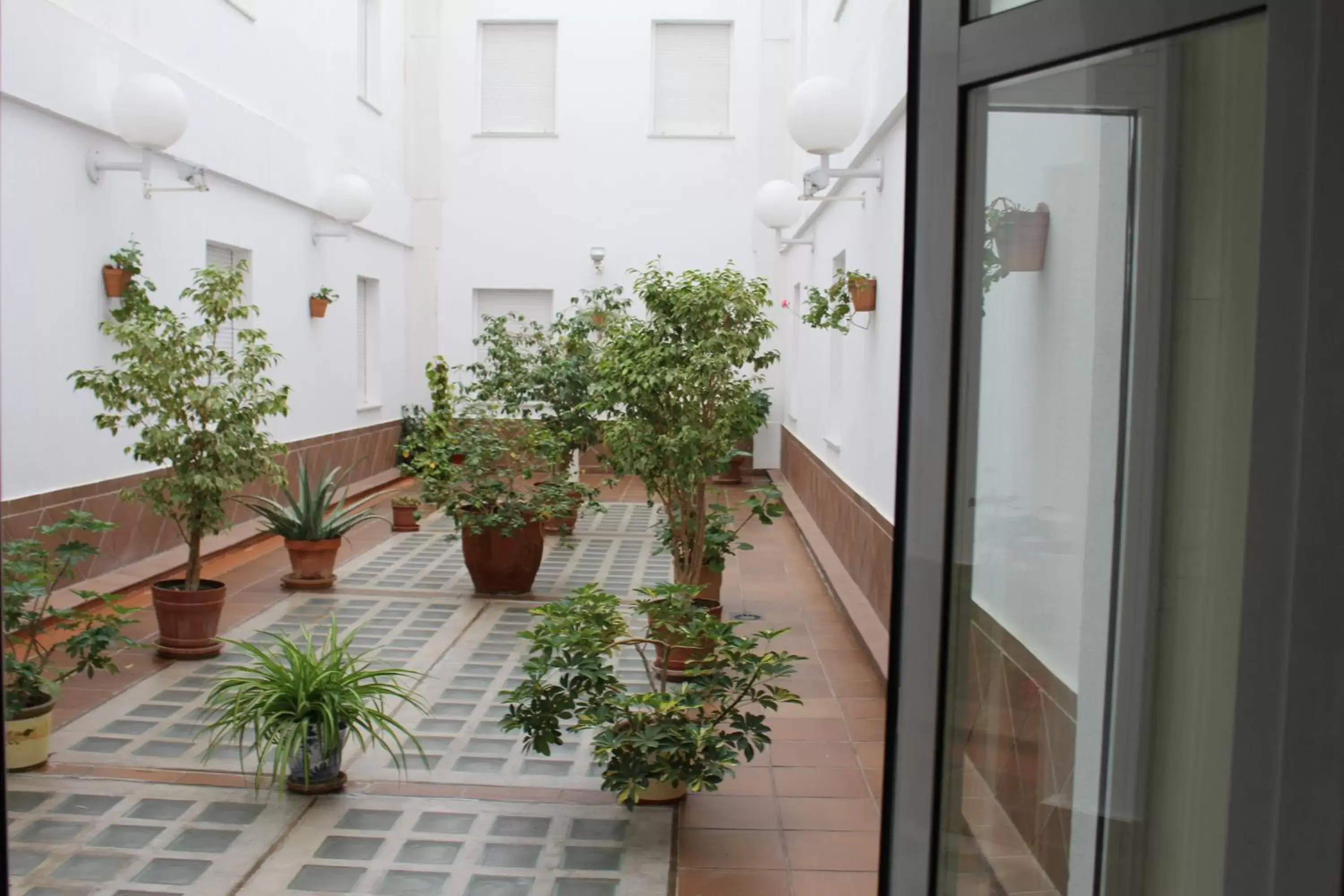 Decorative detail in Hotel Peña de Arcos