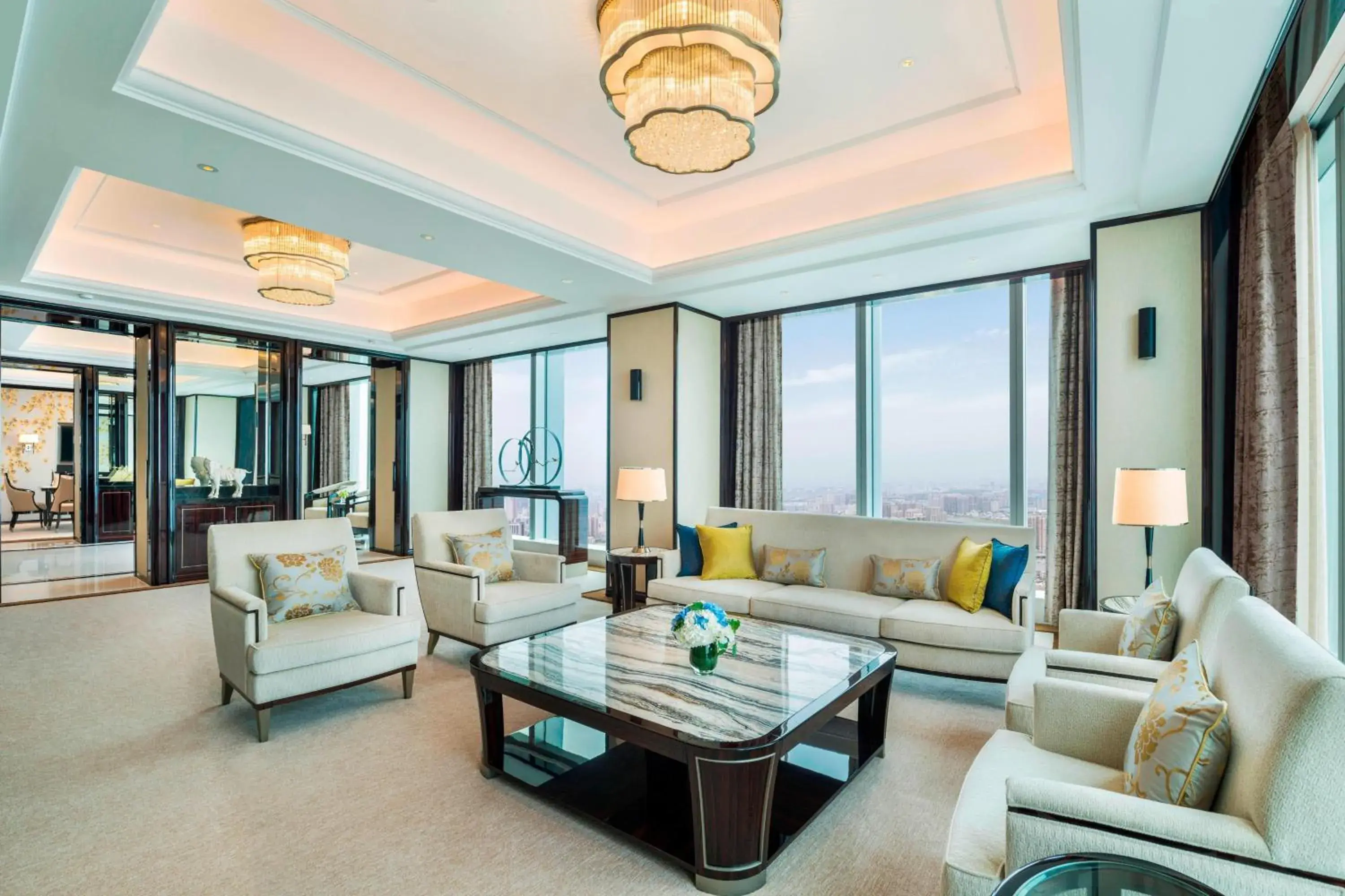 Living room, Seating Area in The St. Regis Changsha