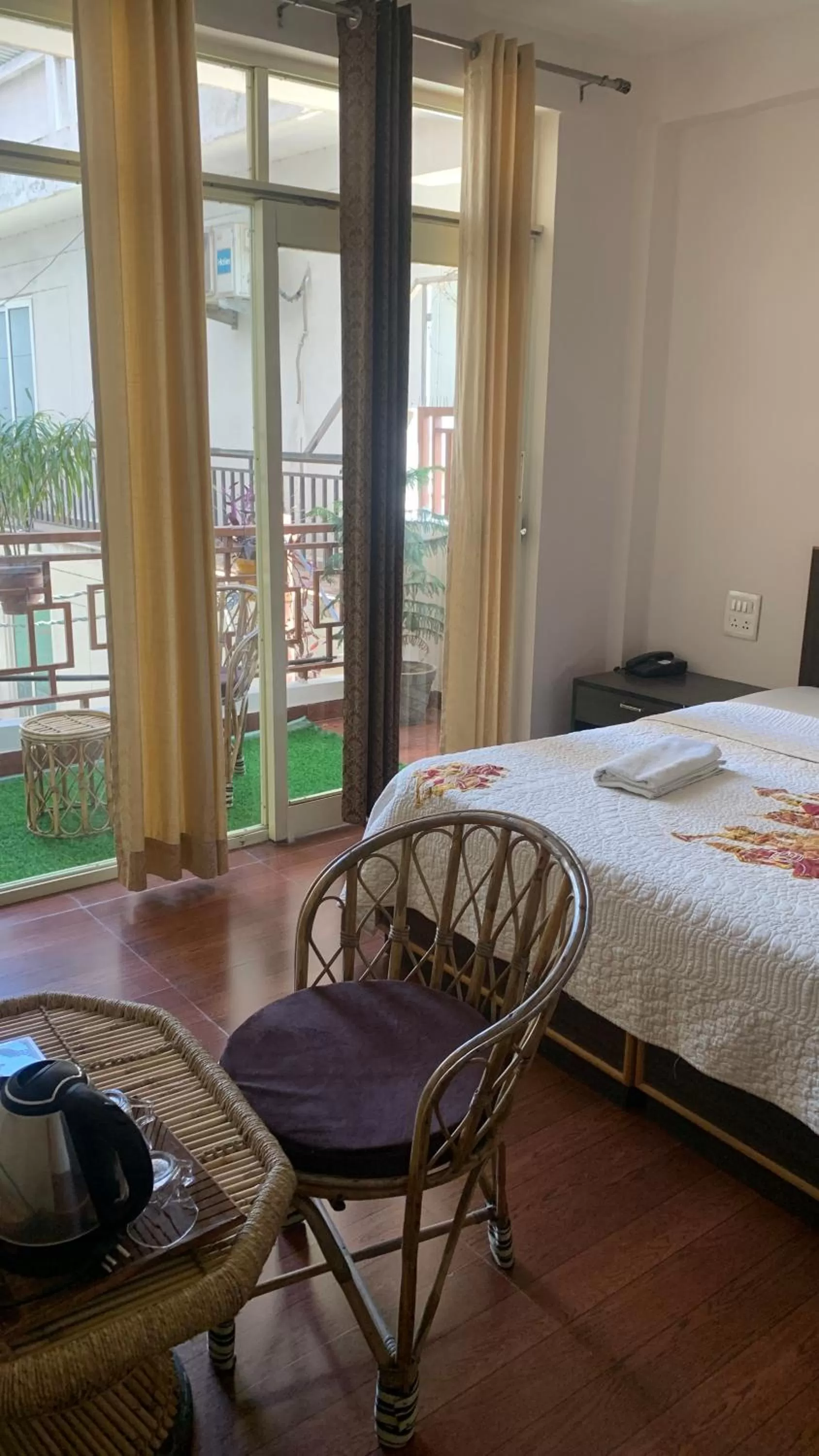 Photo of the whole room, Bed in Rudram Hotel Yoga & Ayurveda Retreat