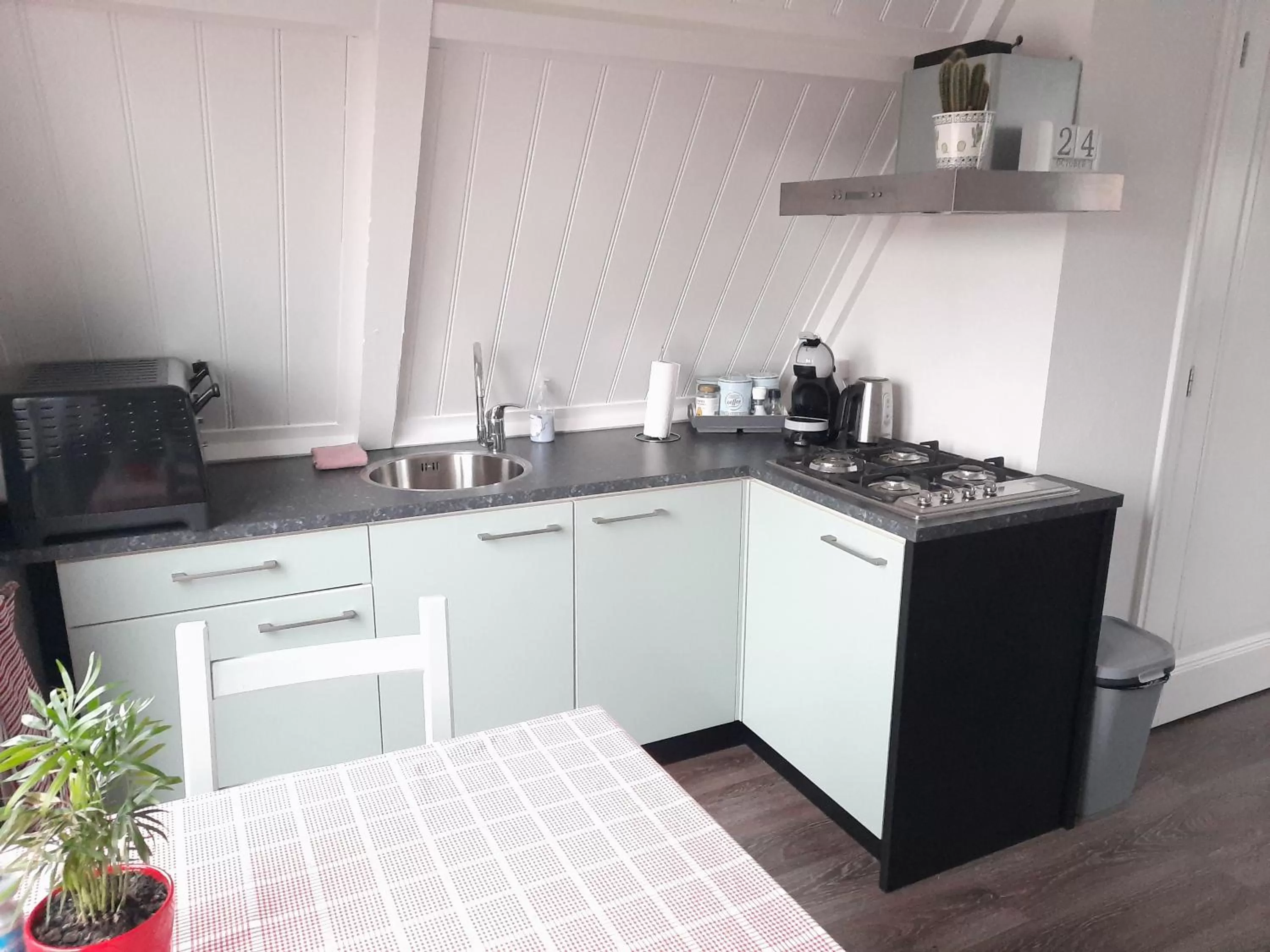 Kitchen/Kitchenette in B&B Alkmaars Toppunt