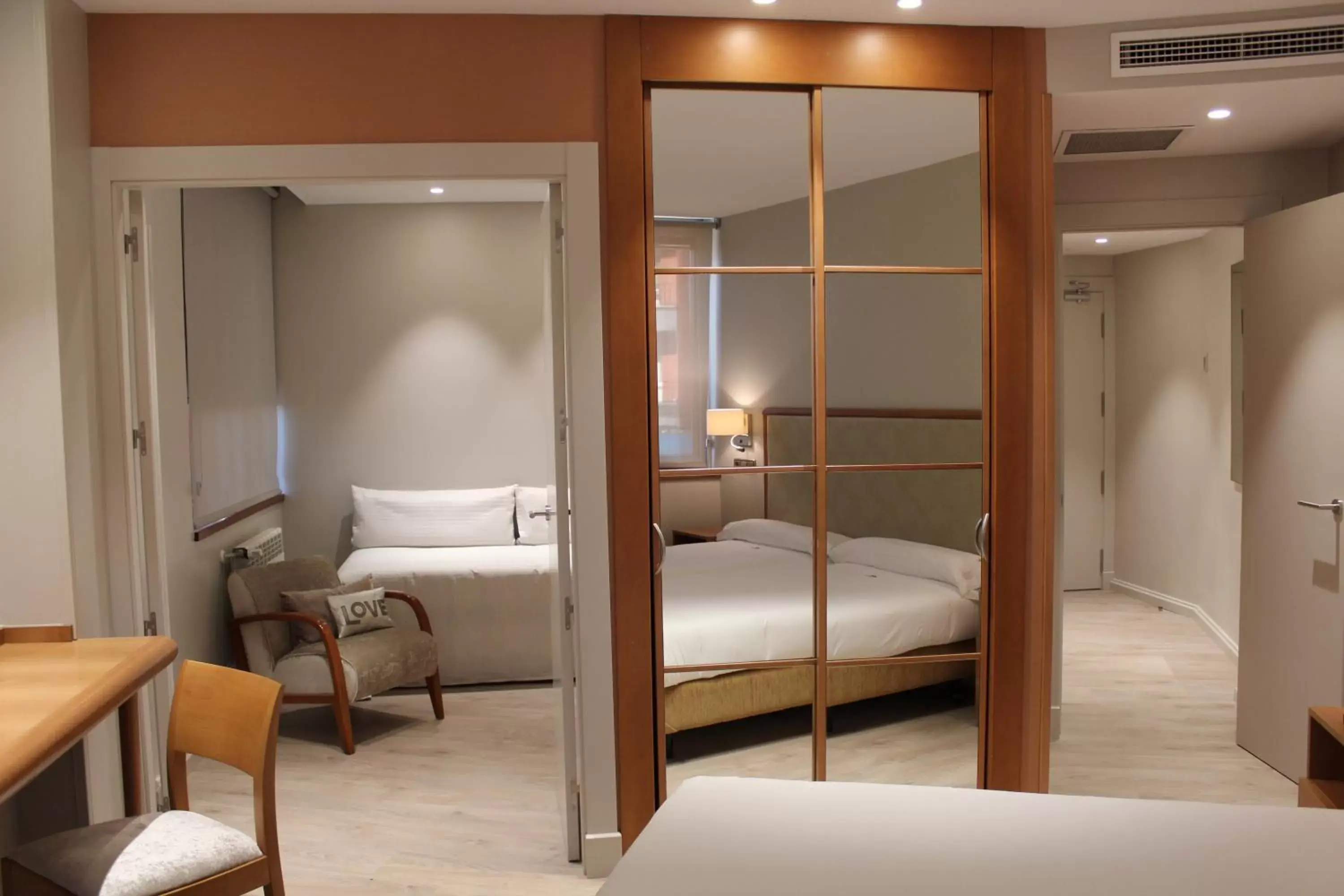 Bed in Hotel Carreño Bed in Hotel Carreño