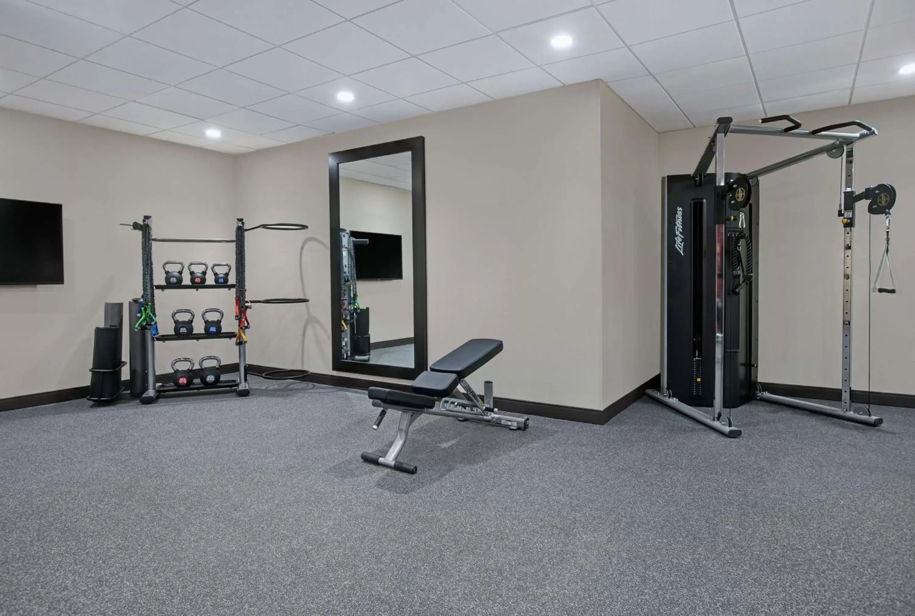 Fitness centre/facilities in Tru By Hilton Milwaukee Downtown, WI Fitness centre/facilities in Tru By Hilton Milwaukee Downtown, WI