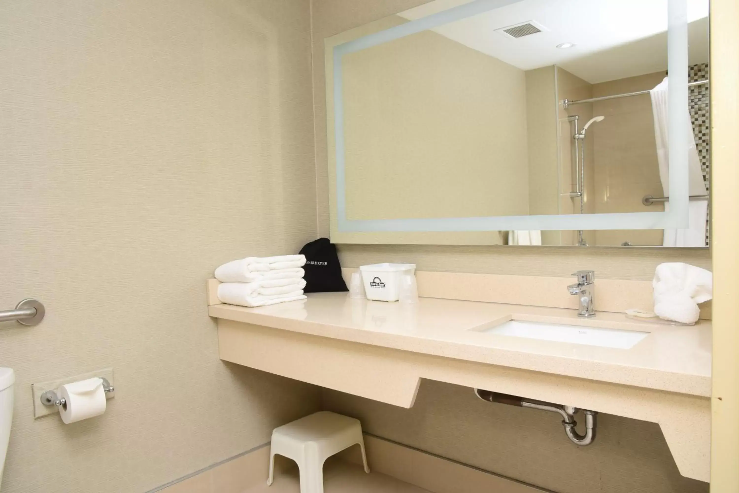 Bathroom in Days Inn by Wyndham Ottawa