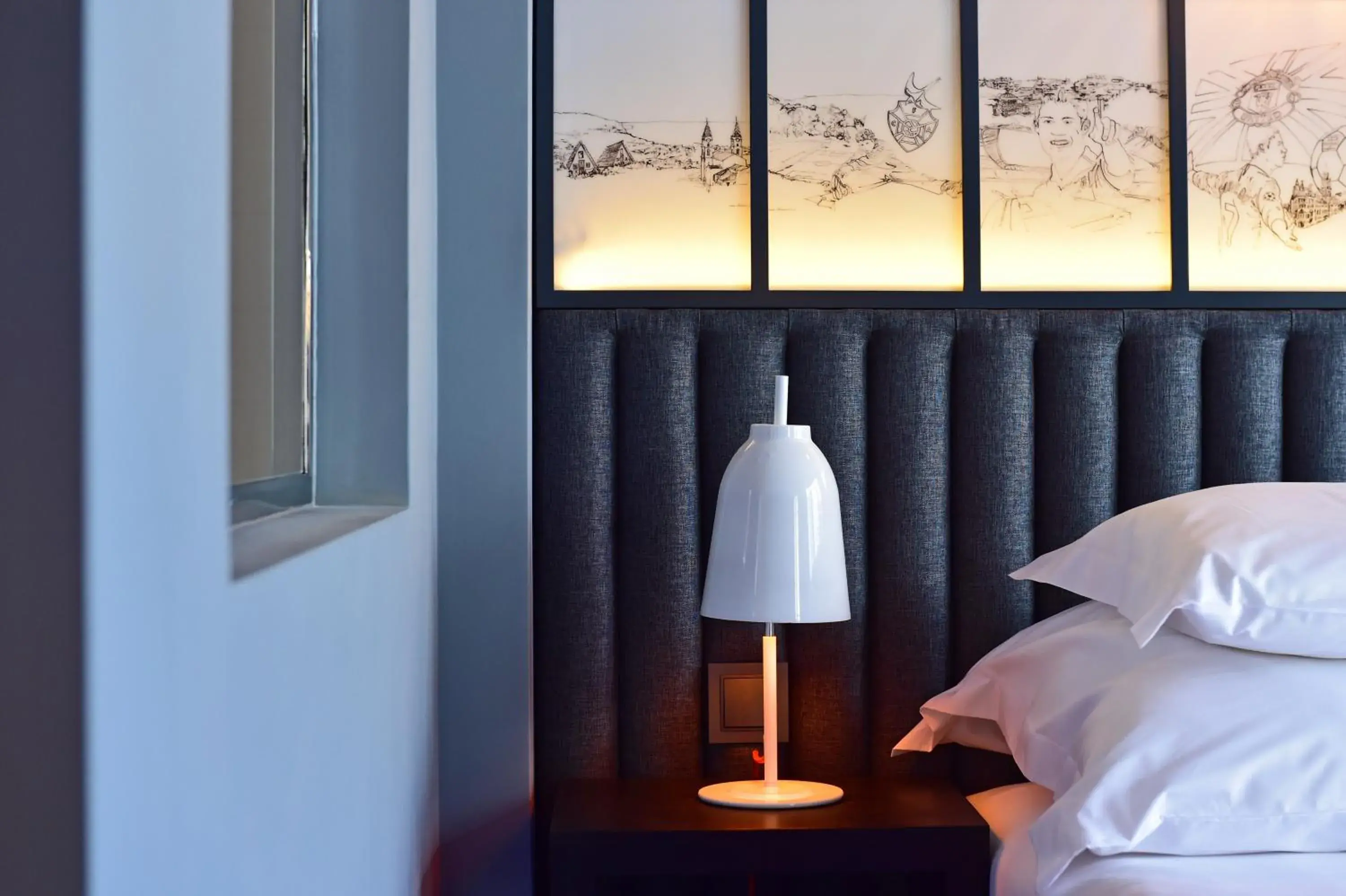 Bed in Pestana CR7 Funchal Bed in Pestana CR7 Funchal