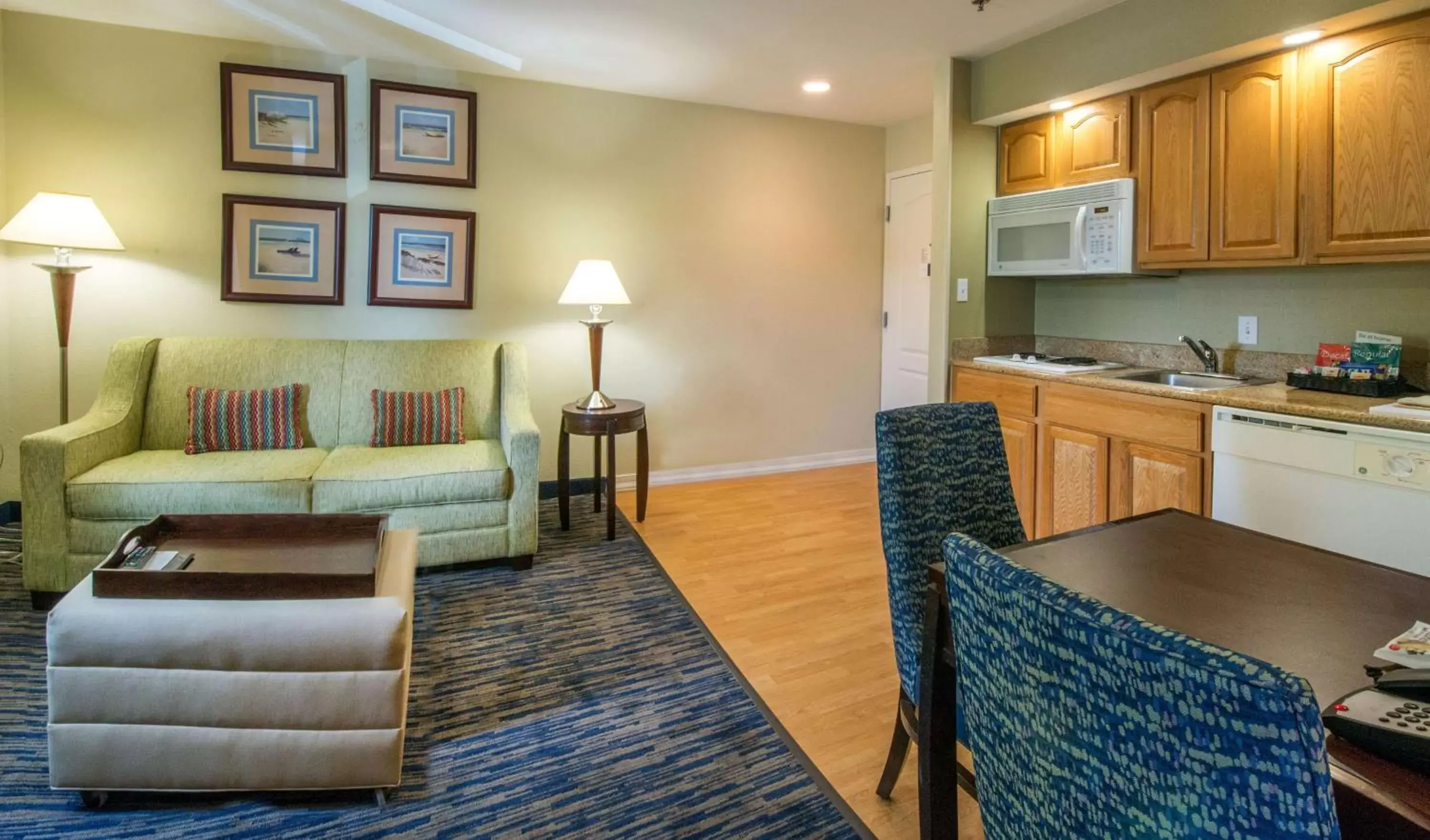 Bedroom, Kitchen/Kitchenette in Homewood Suites by Hilton Sarasota