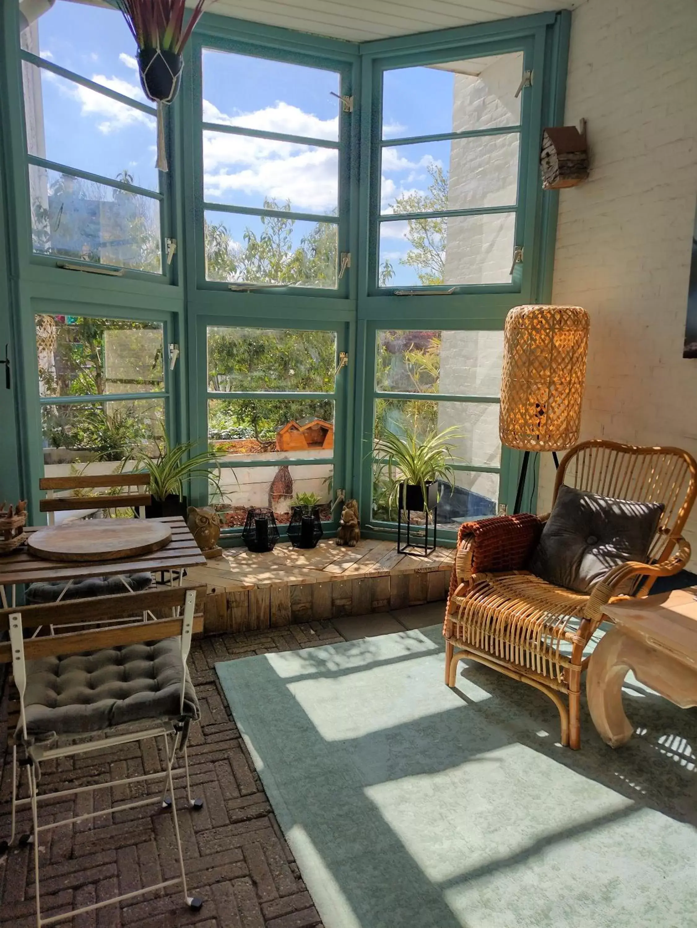 Patio, Seating Area in Wellness Bed & Breakfast Pergamo