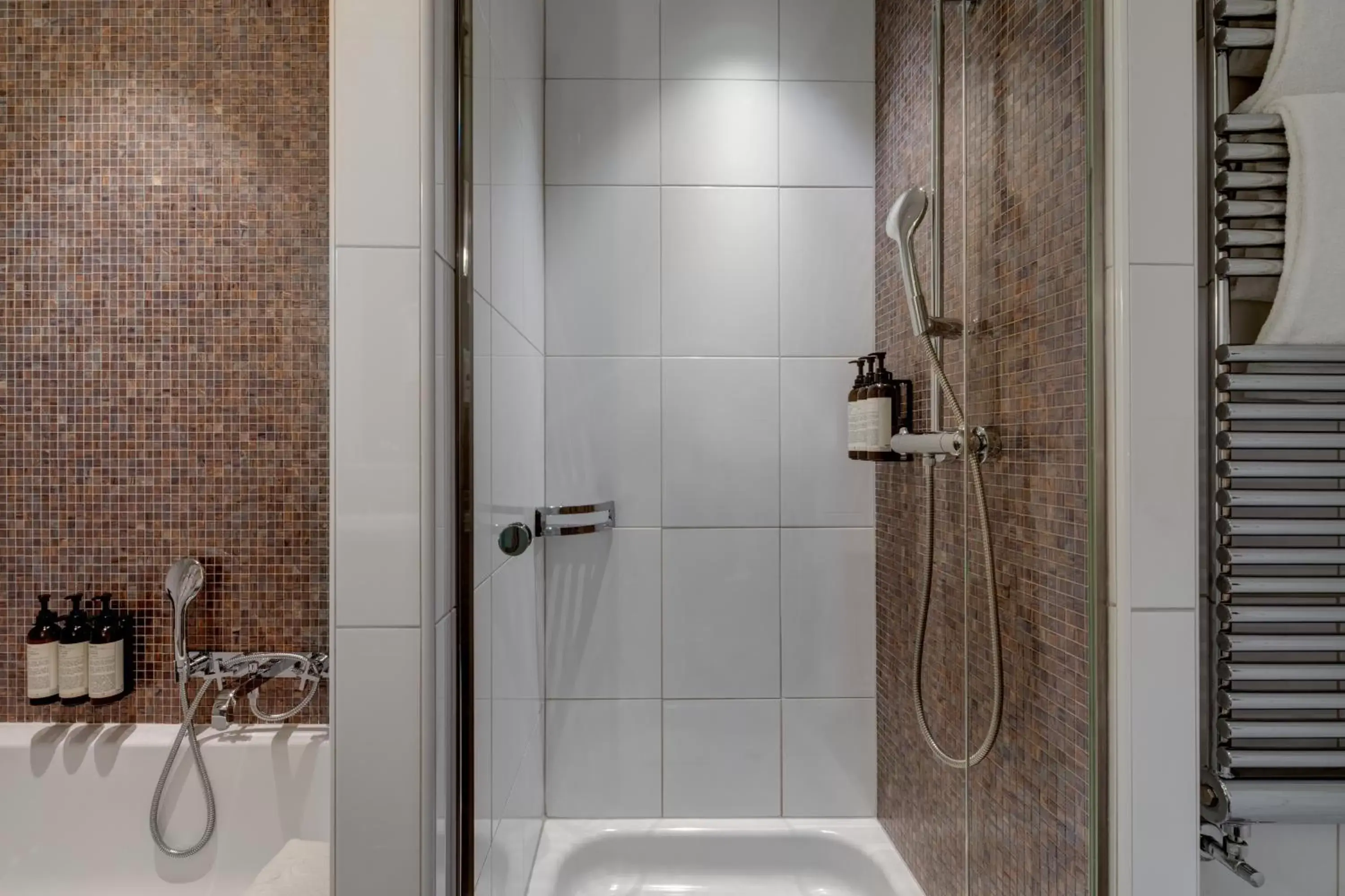 Shower, Bathroom in Fairmont Le Montreux Palace