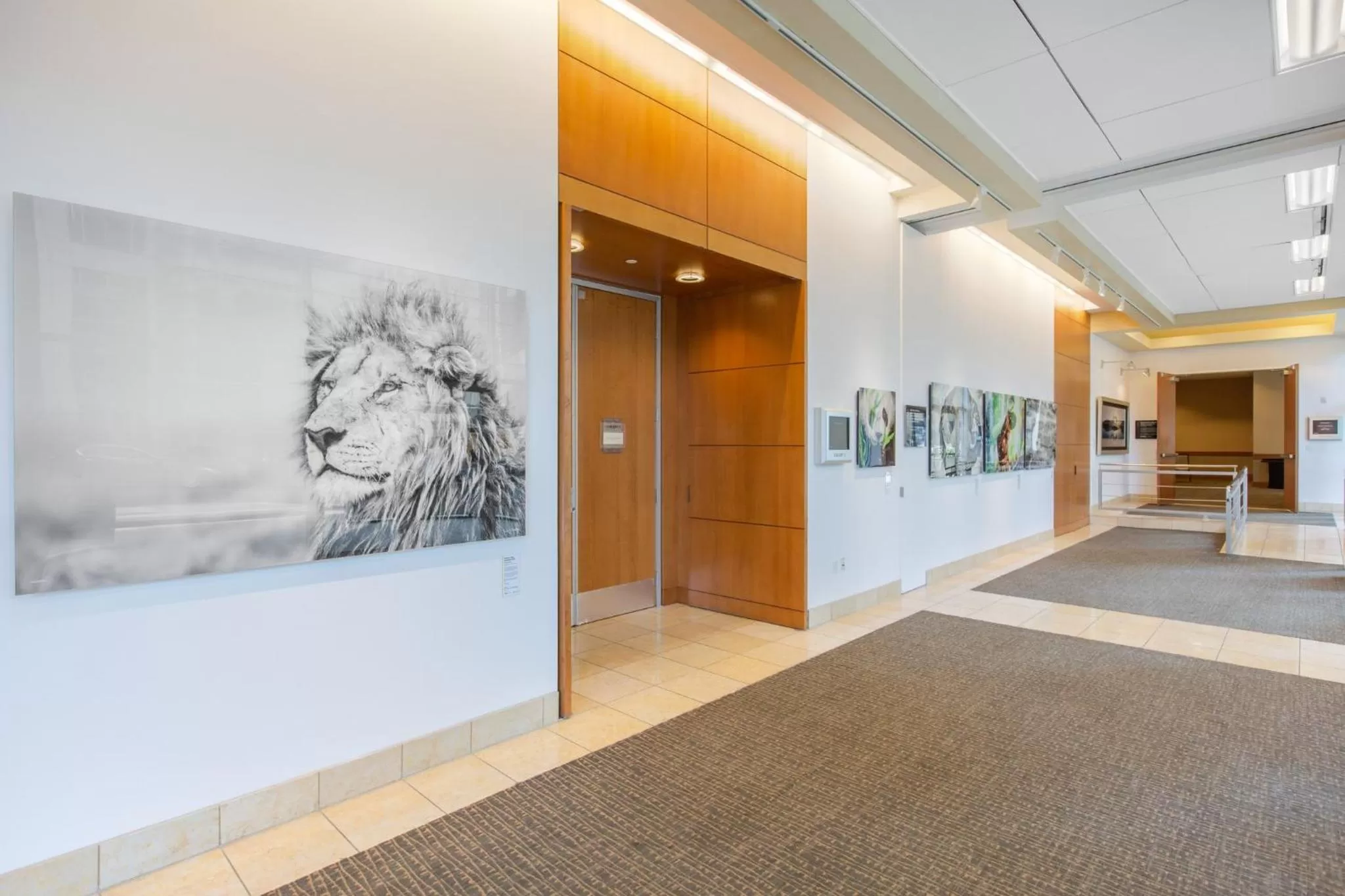 Decorative detail in Omni San Diego Hotel at the Ballpark