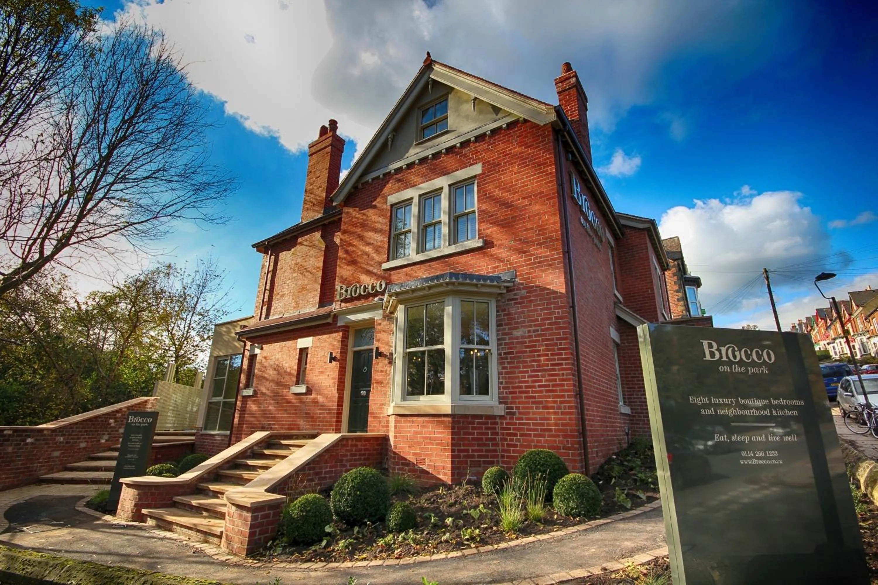 Facade/entrance in Brocco On The Park Boutique Hotel