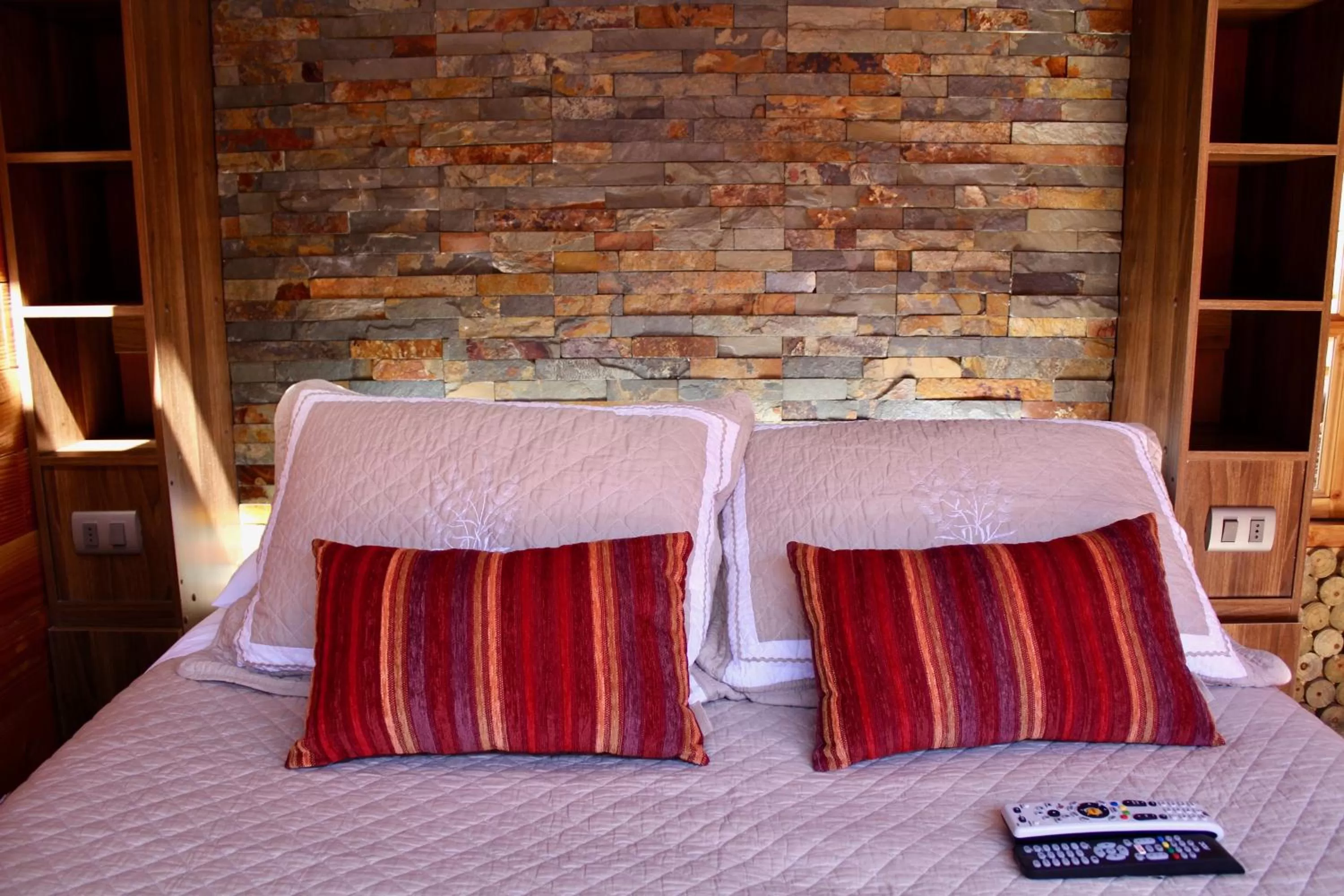 Bed in Hotel Manada del Desierto