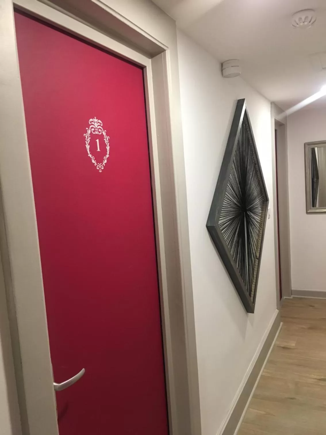 Decorative detail in Hôtel Le Biarritz - Vichy