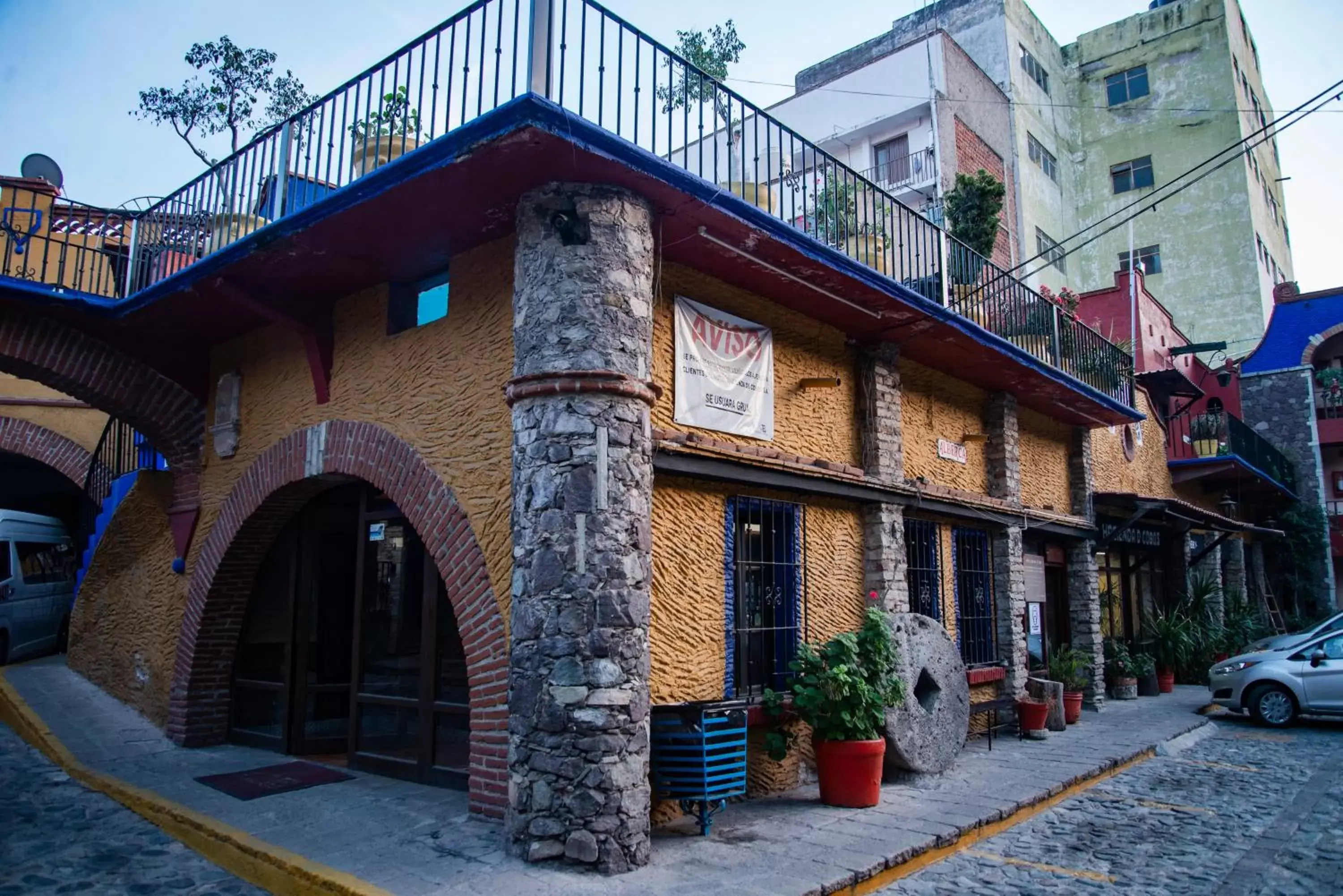 Facade/entrance, Property Building in Hotel Hacienda de Cobos