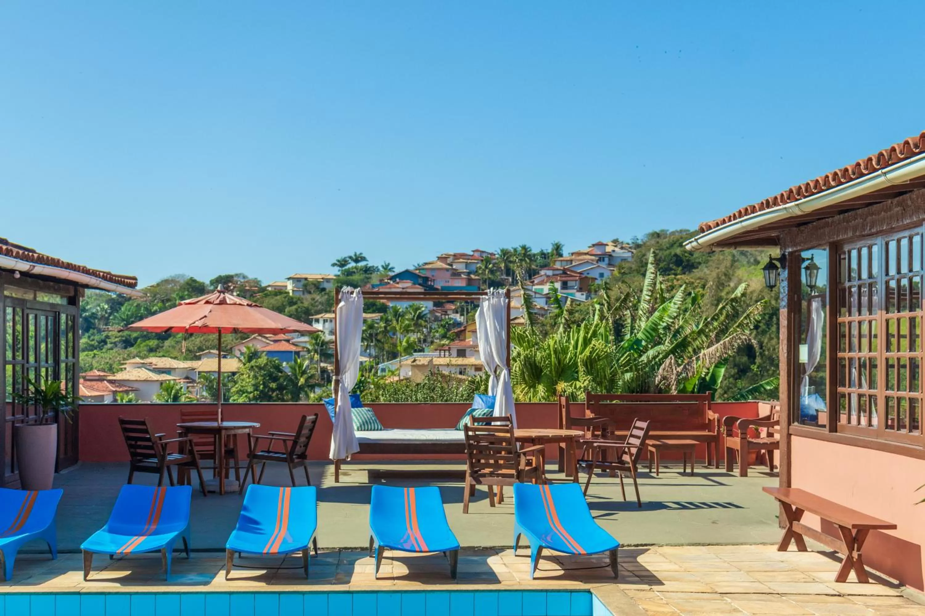 Patio in Pousada dos Coqueiros Búzios