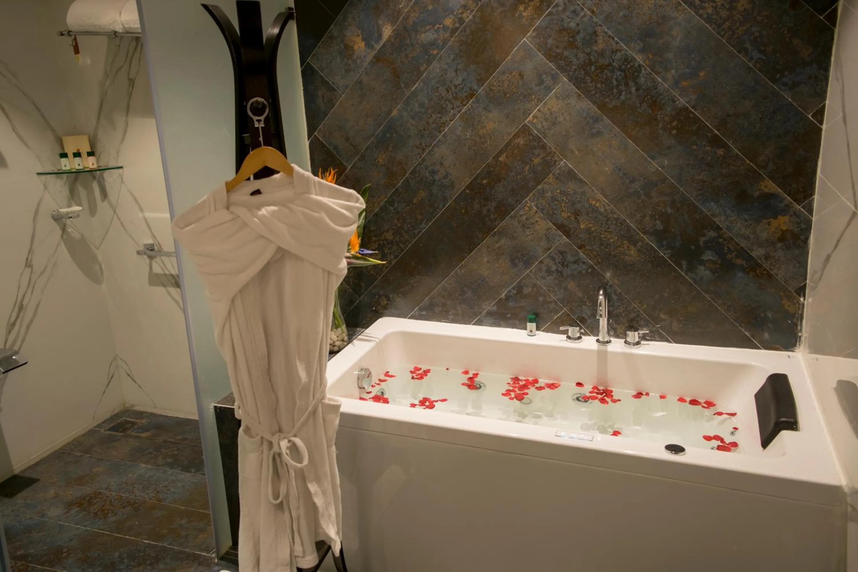 Bathroom in The Corinthians Resort