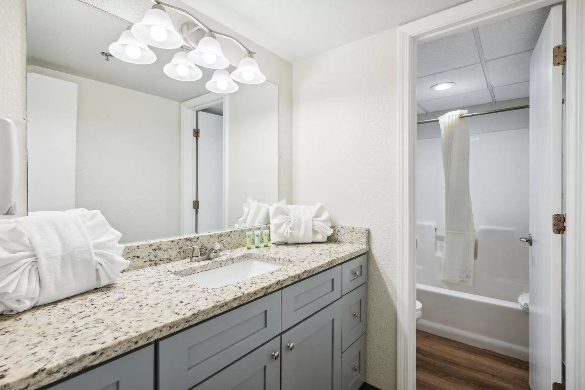 Bathroom in Sugar Sands Beachfront Hotel, a By The Sea Resort