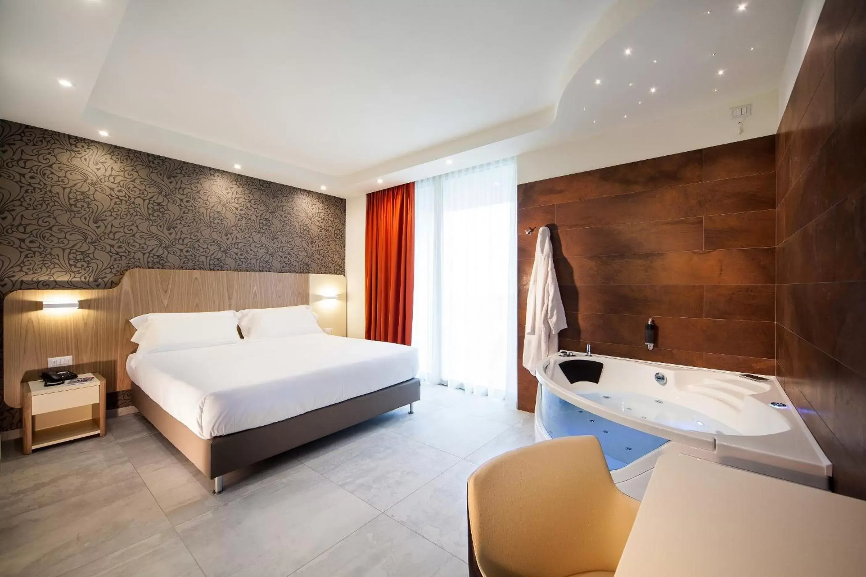 Bedroom, Bed in Hotel Aria Bedroom, Bed in Hotel Aria