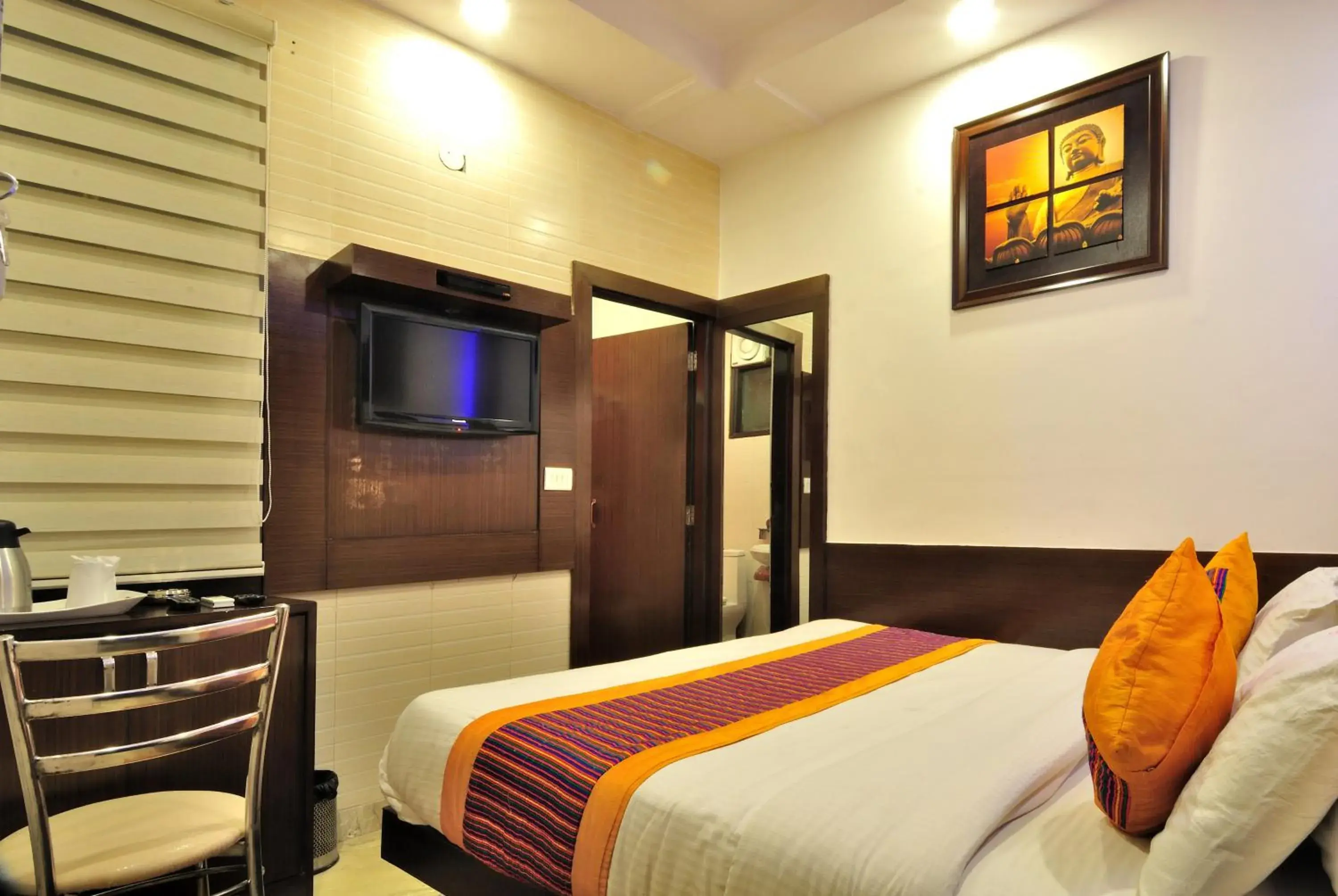 Bedroom, Bed in Hotel Nirmal Mahal by Sushant Travels