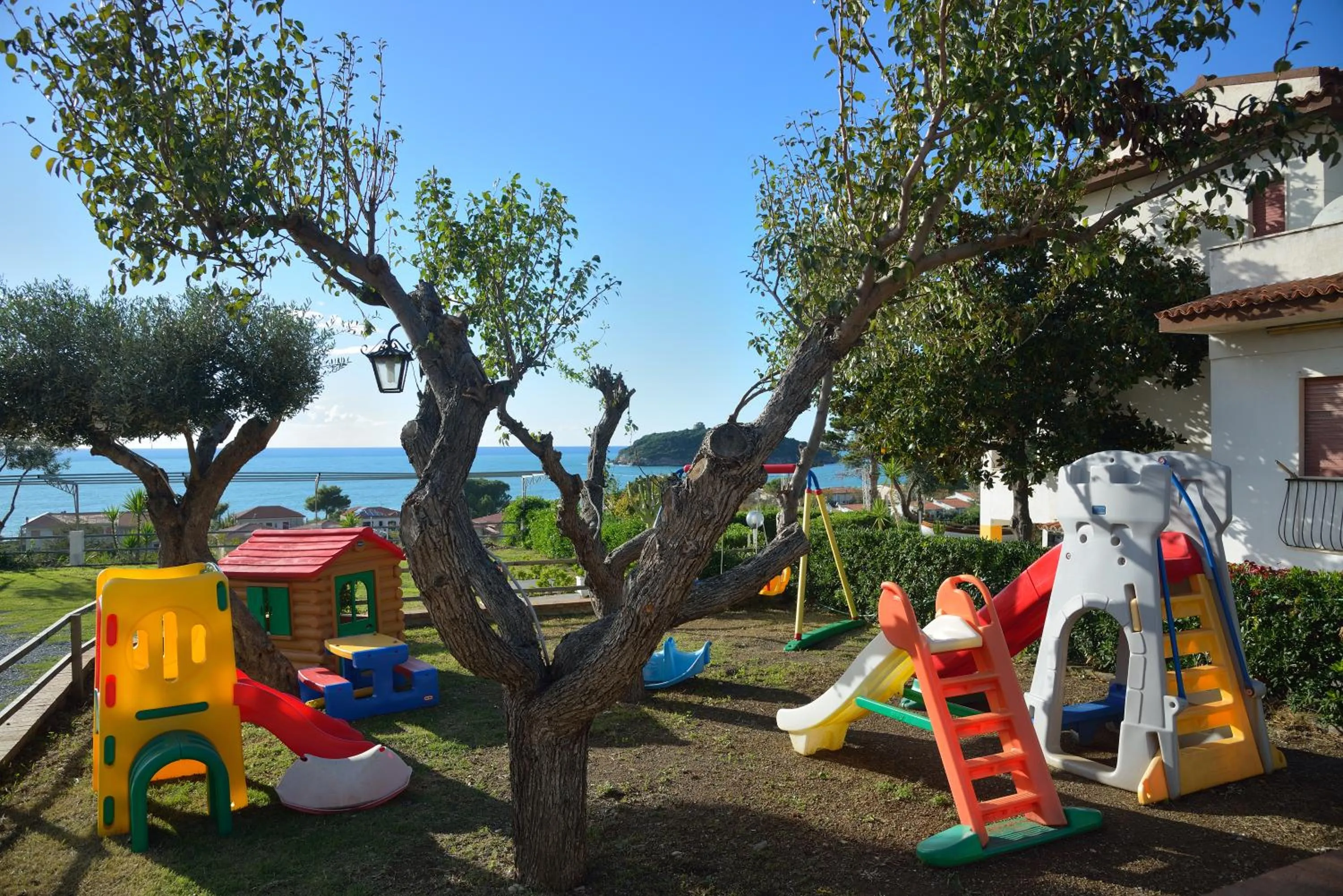 Children play ground in Hotel Cristina