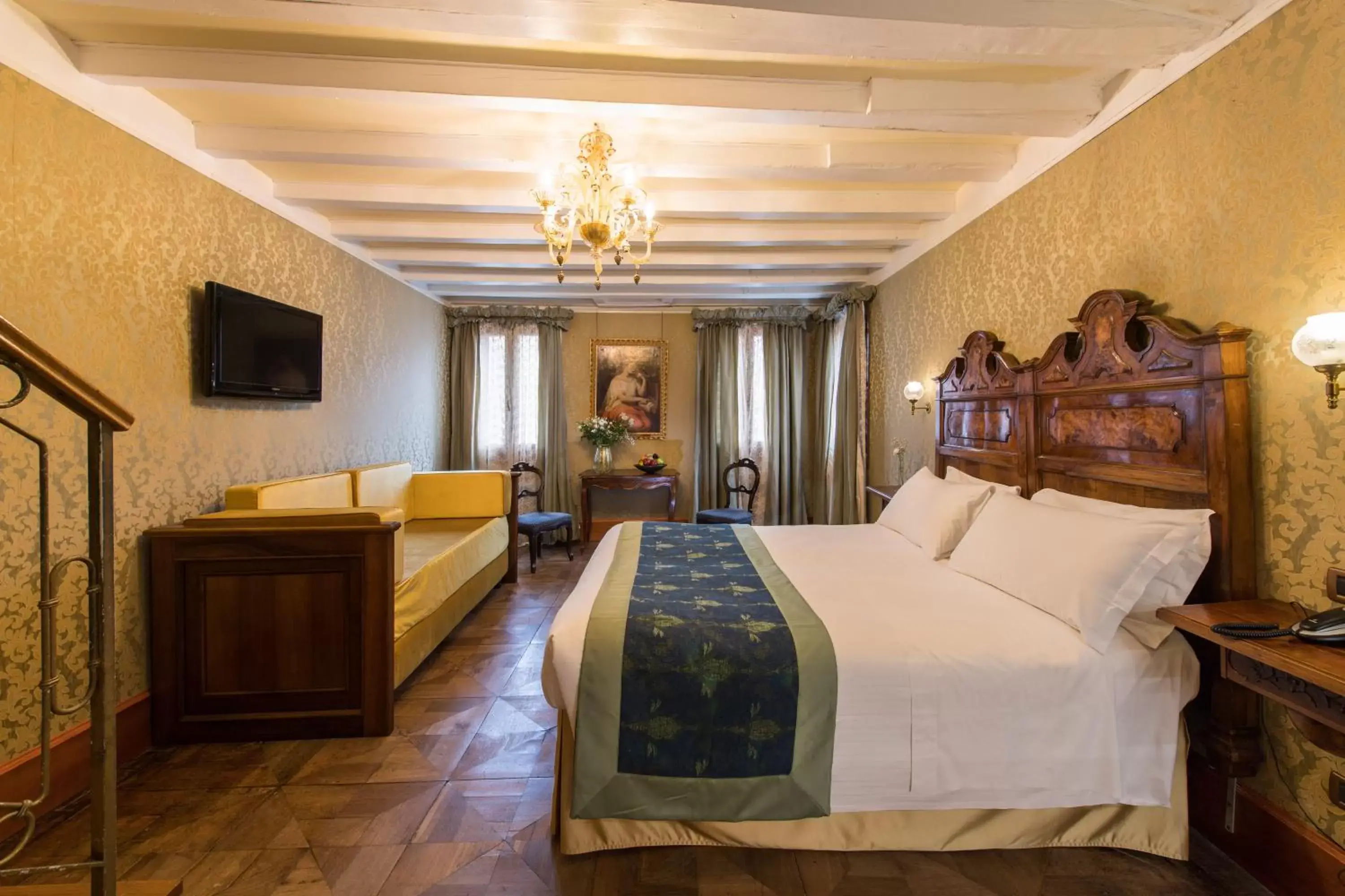 Bedroom in Hotel Casa Nicolò Priuli
