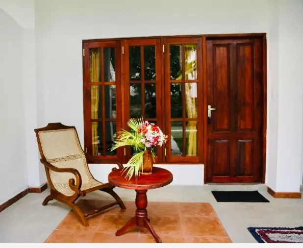 Facade/entrance, Seating Area in Manel Villa