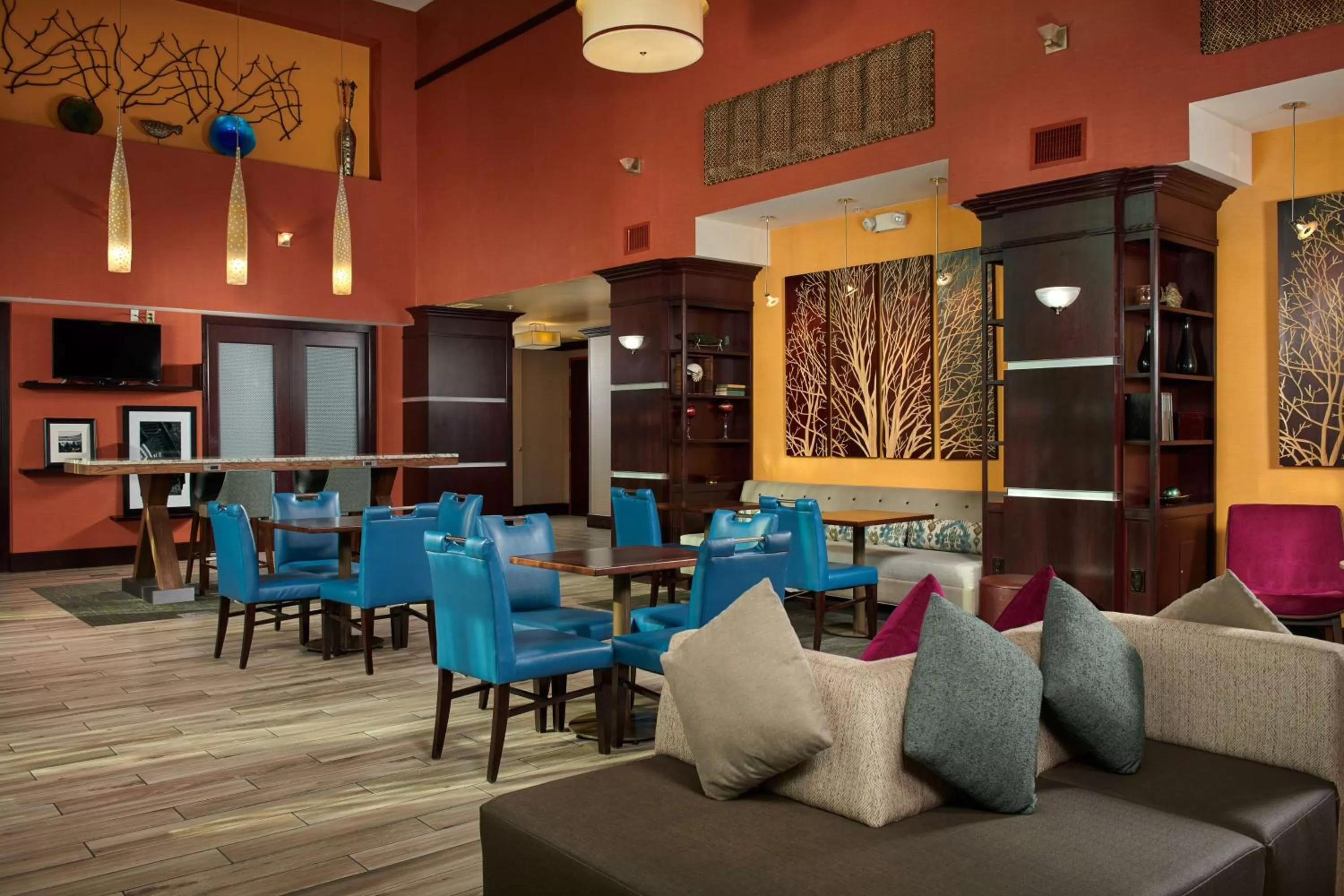 Lobby or reception in Hampton Inn & Suites Denver/Highlands Ranch