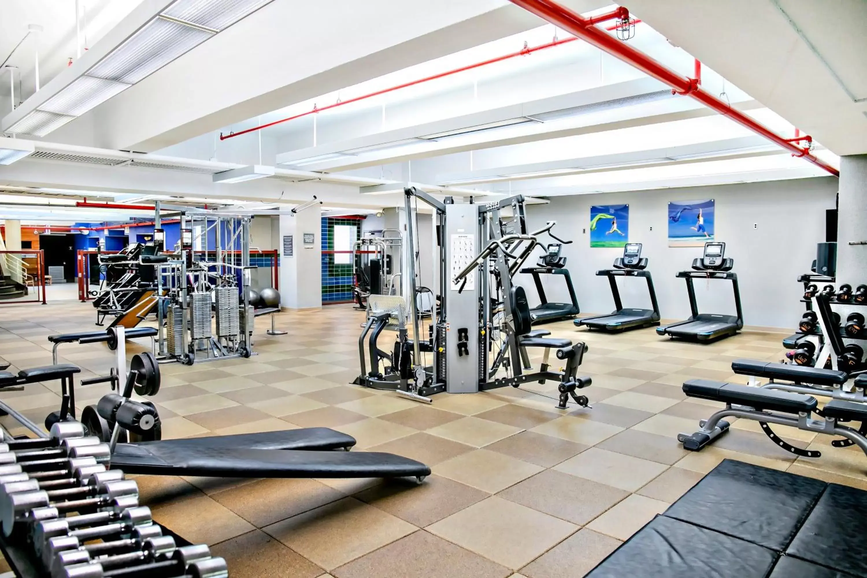 Fitness centre/facilities, Fitness Center/Facilities in Crowne Plaza Kitchener-Waterloo, an IHG Hotel