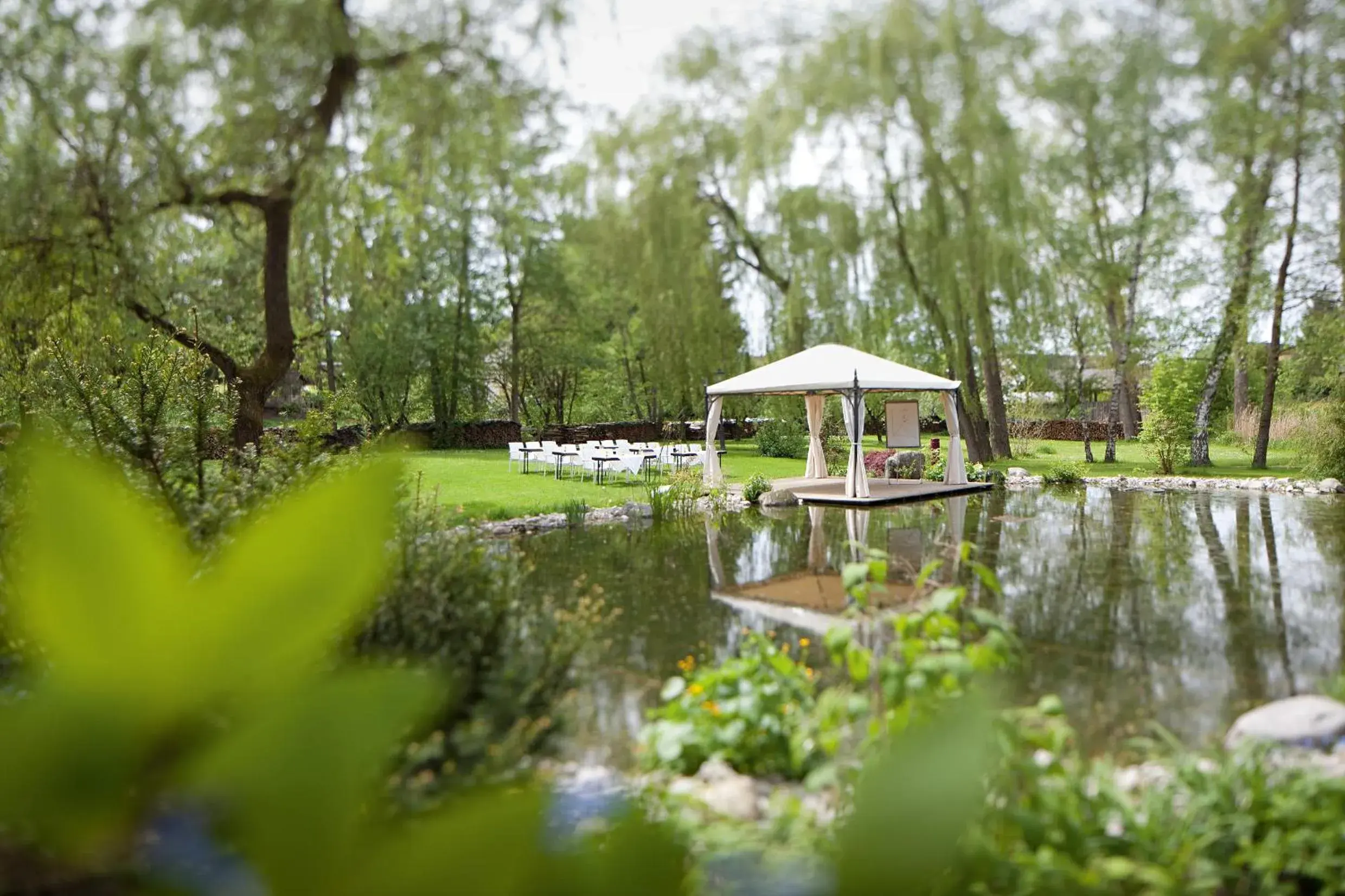 Garden in Parkhotel Schmid