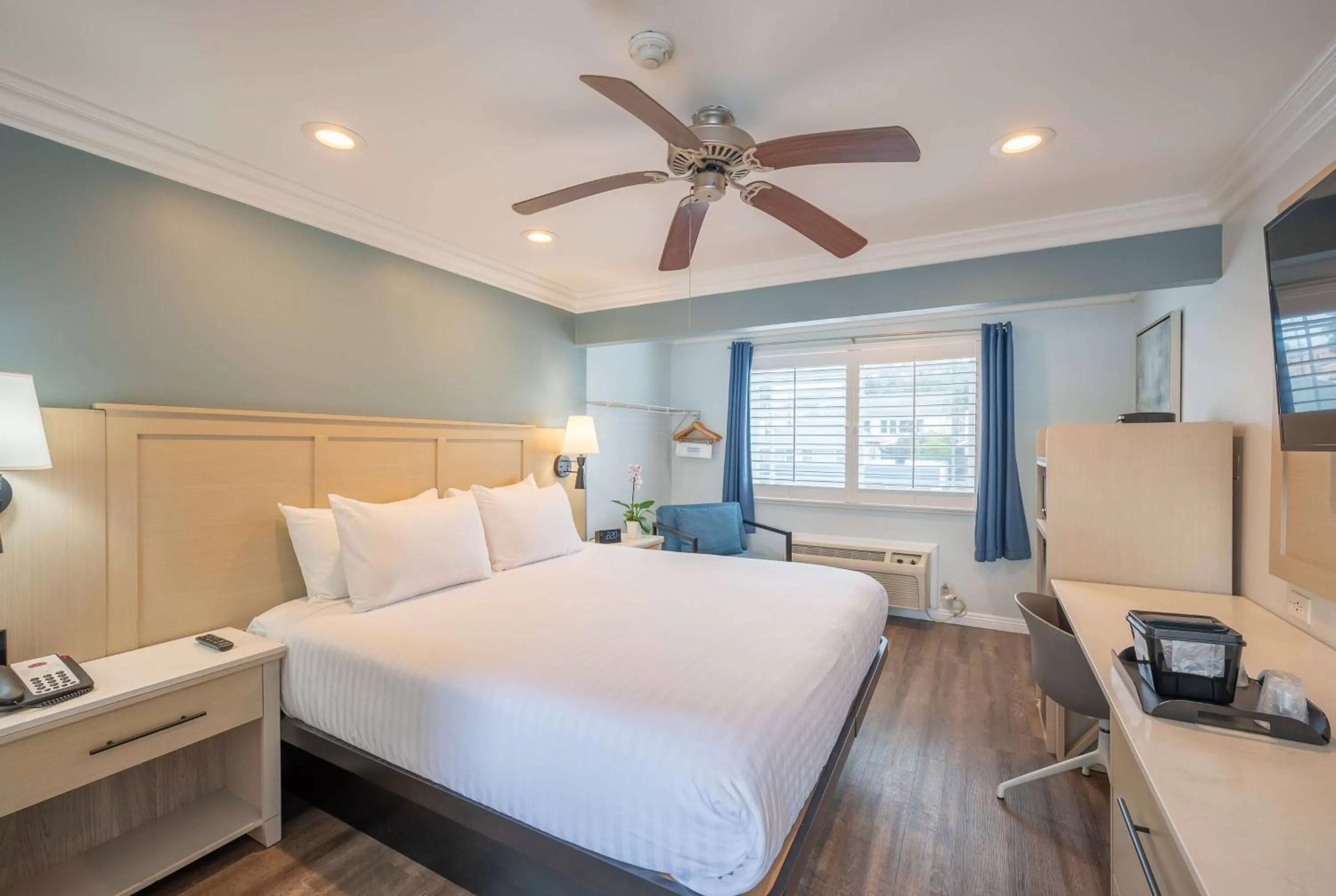 King Room with Roll-In Shower - Mobility/Hearing Accessible - Non-Smoking in Ramada Limited Redondo Beach