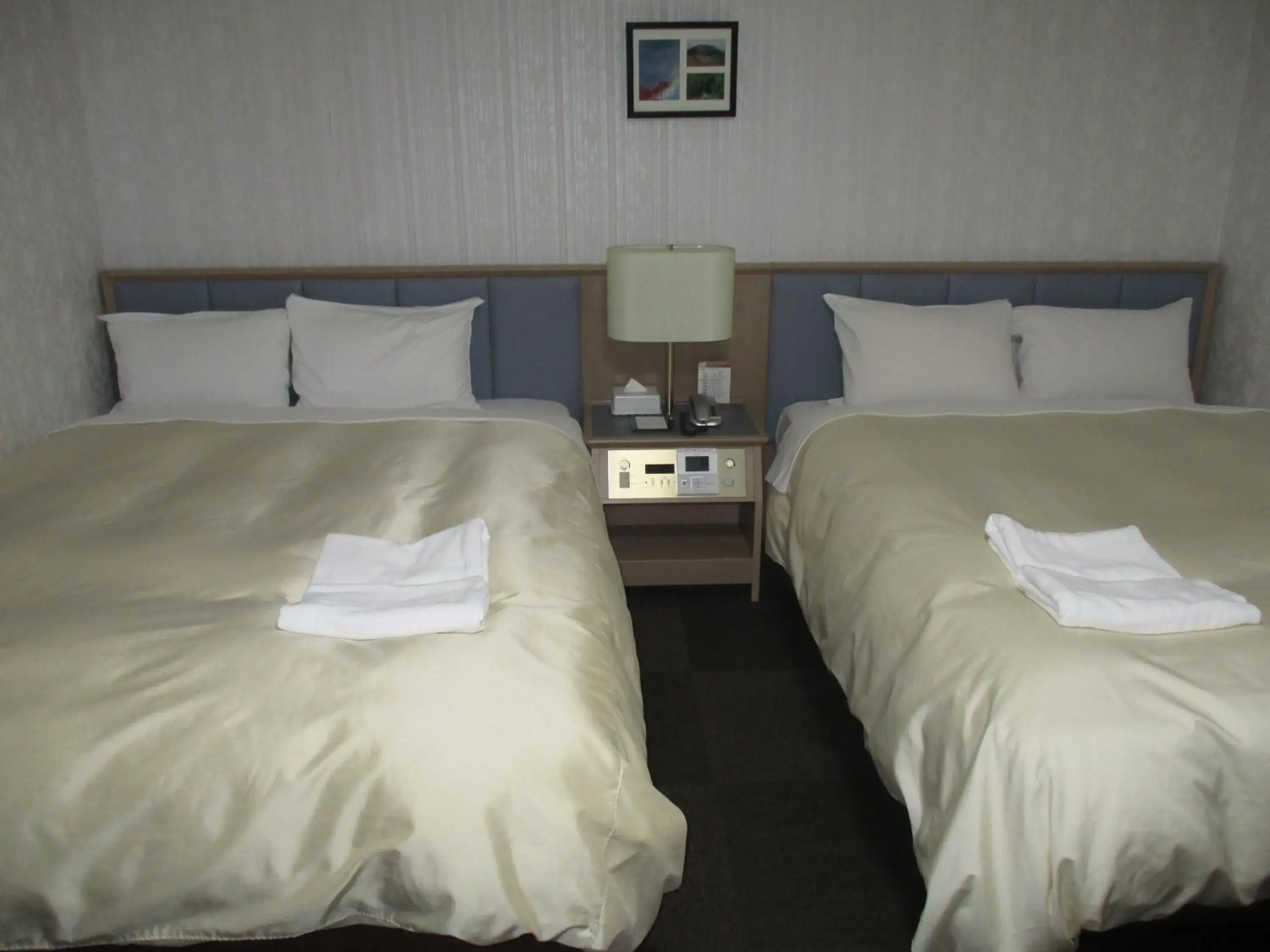 Bed in Hotel Fukushima Hills