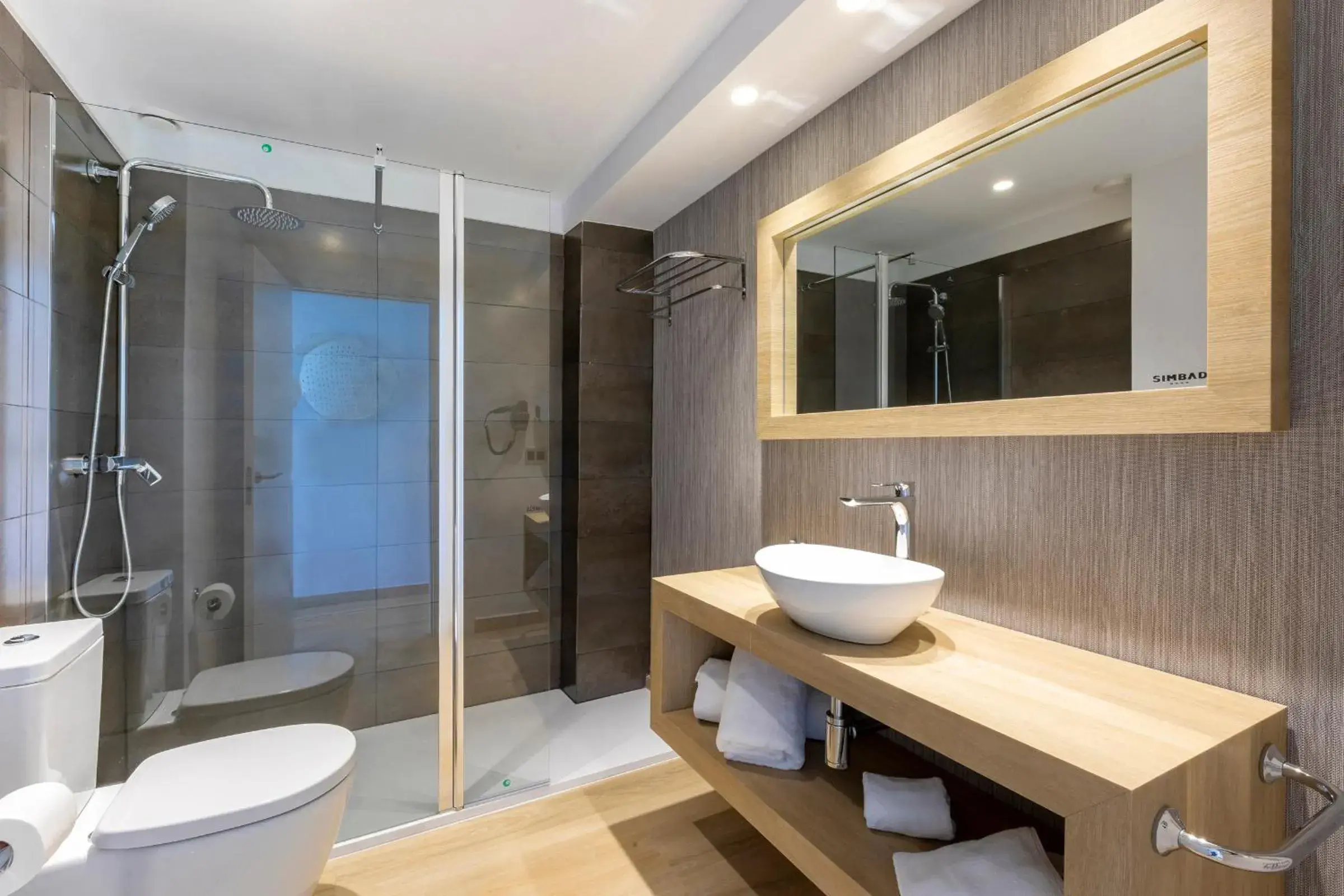 Toilet, Bathroom in Hotel Simbad Ibiza & Spa