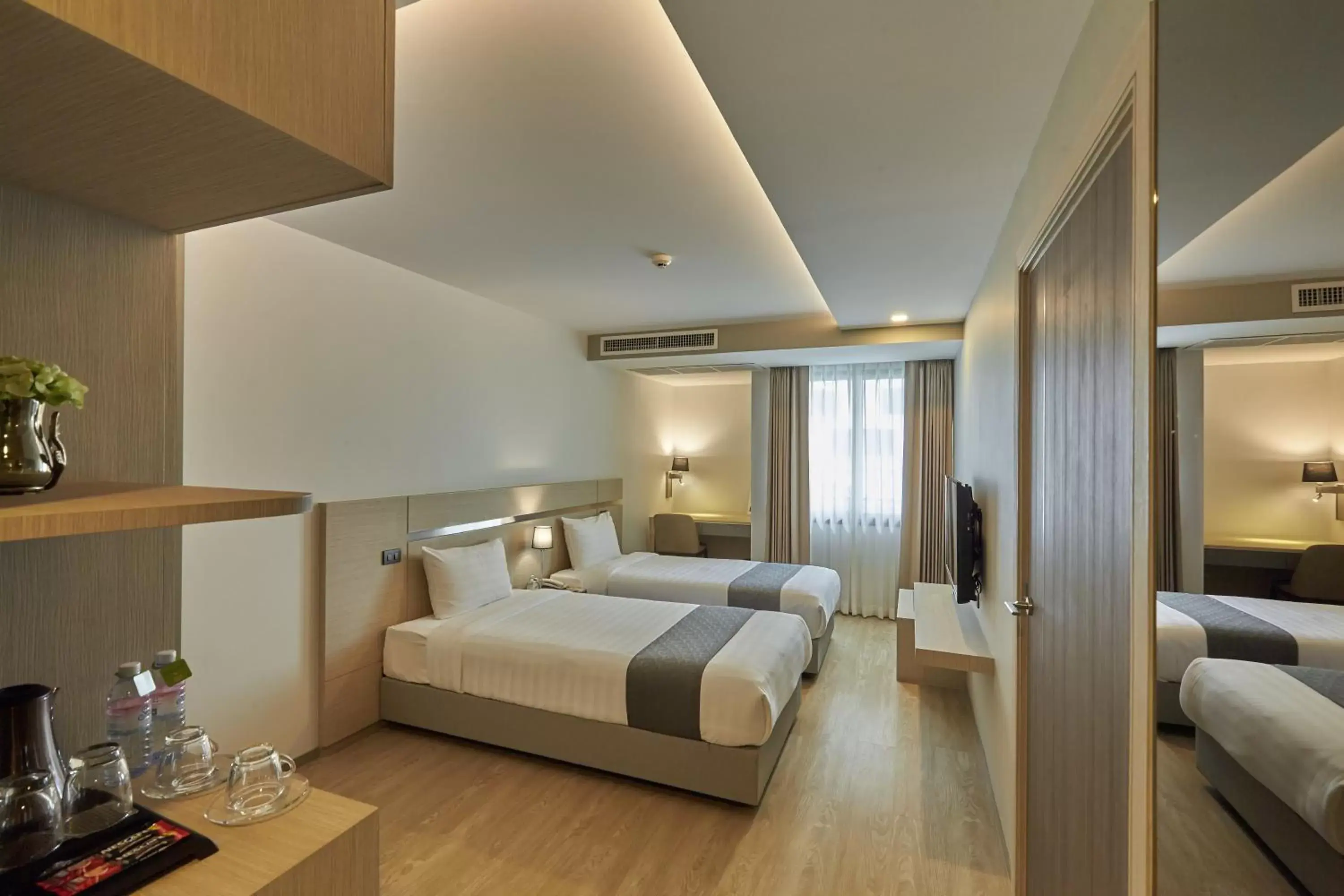 Bedroom in Samyan Serene Hotel