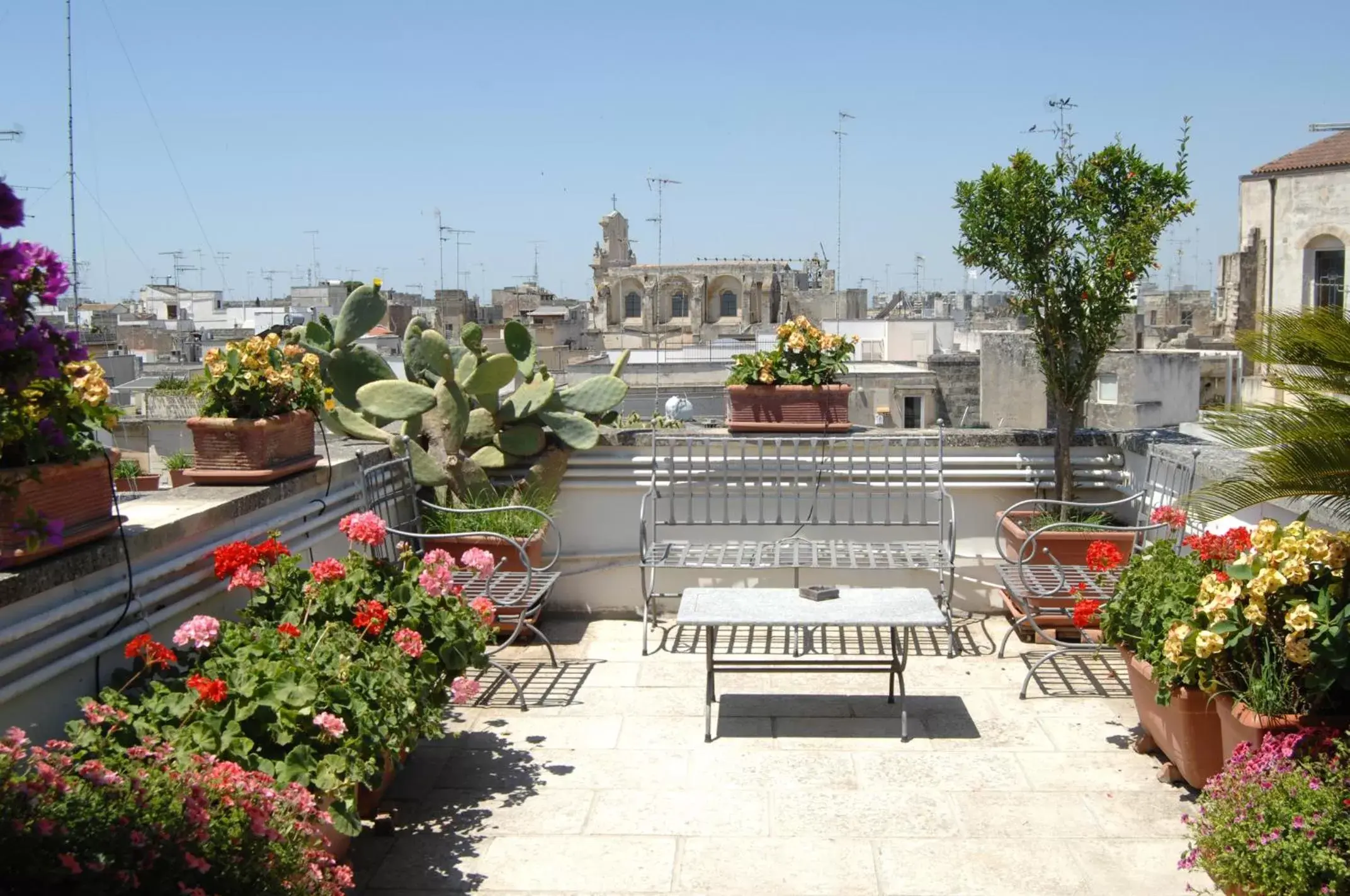 Balcony/Terrace in B&B Corte Barocca