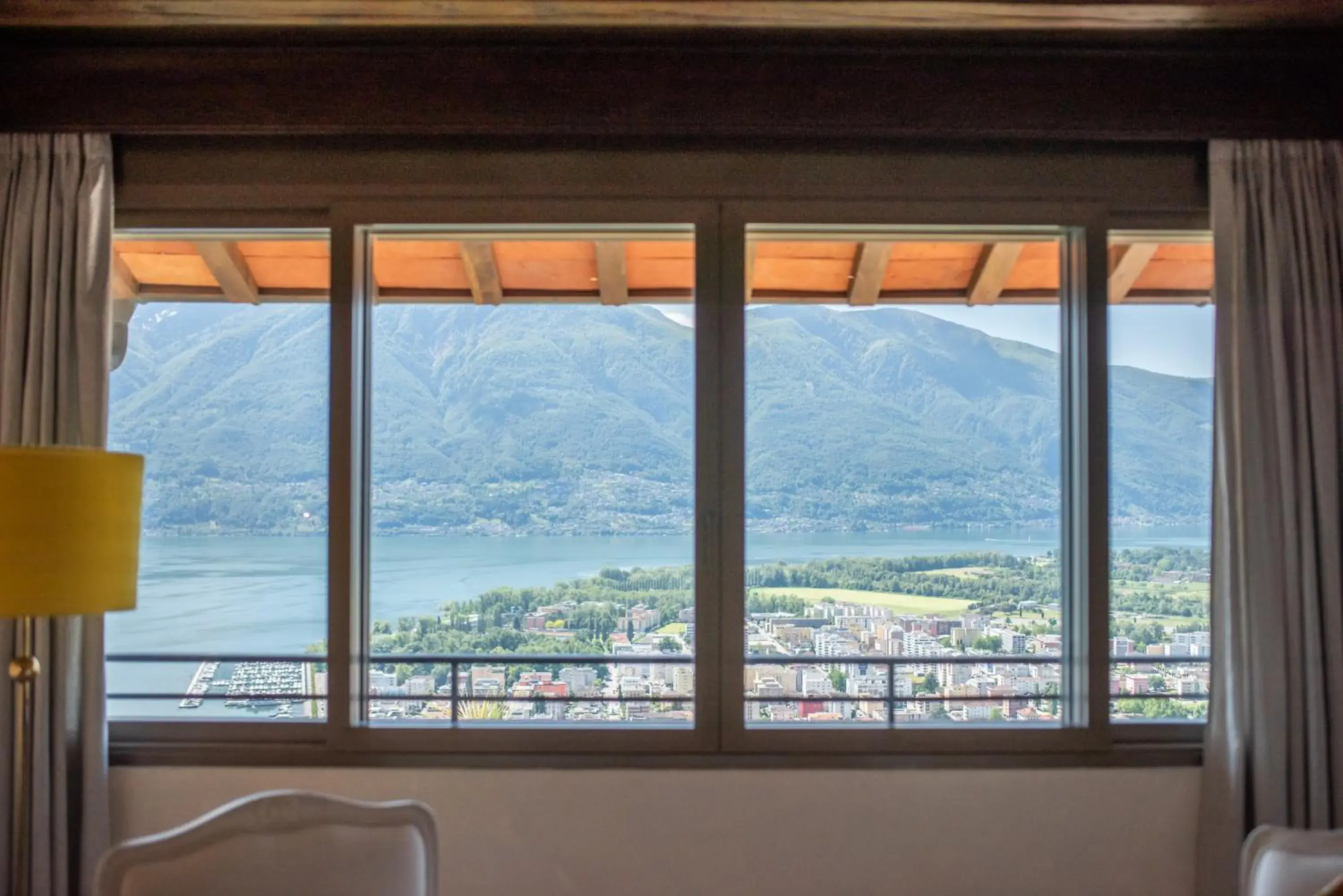 View (from property/room), Mountain View in Villa Orselina - Small Luxury Hotel