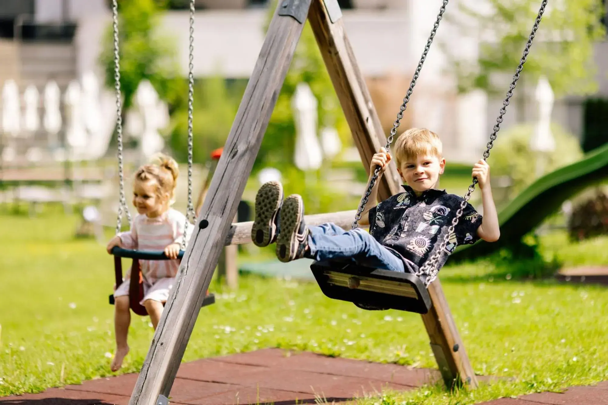 Children play ground, Children in Thermenhotel Karawankenhof