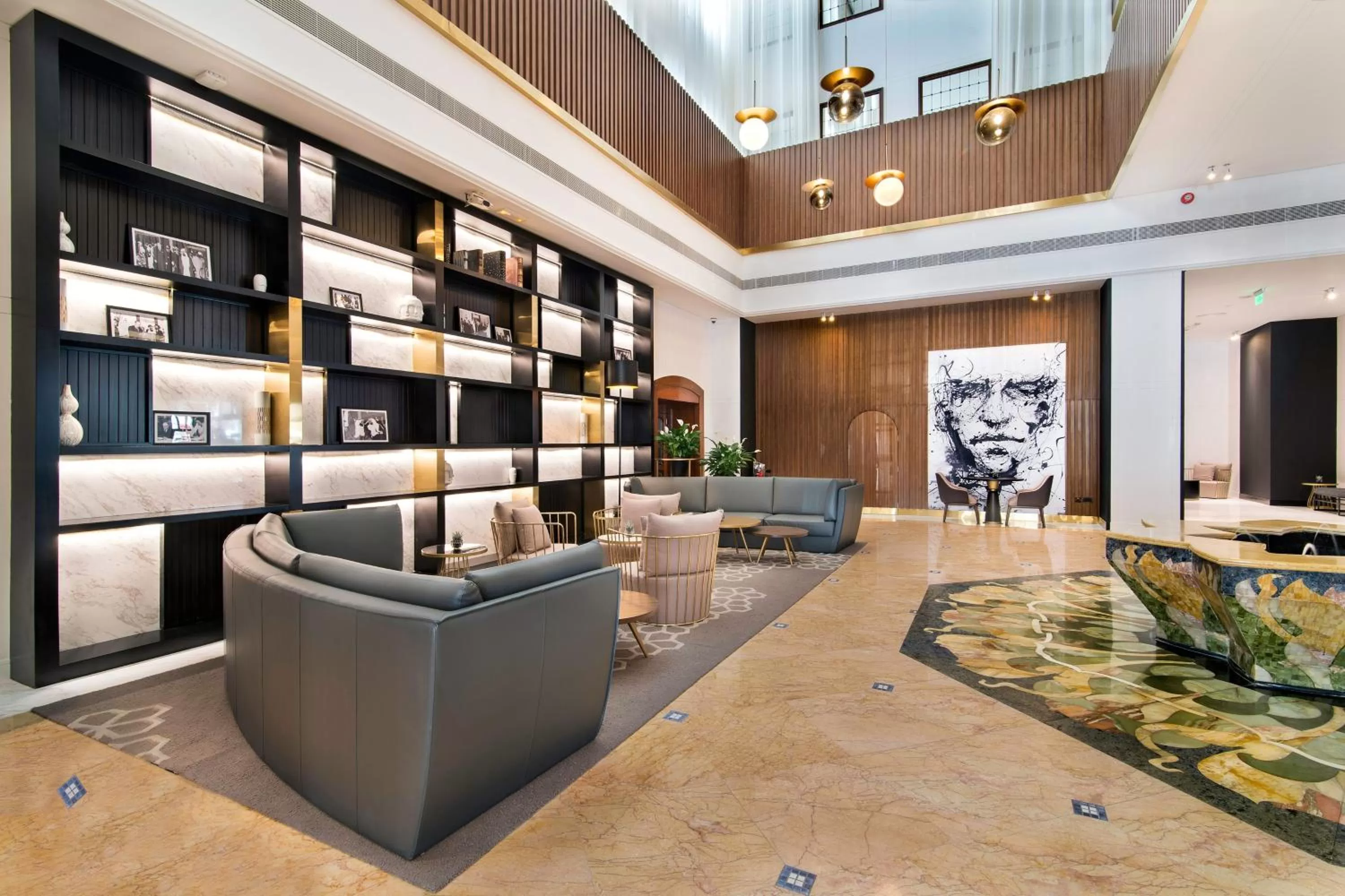 Lobby or reception in Le Meridien Abu Dhabi Resort