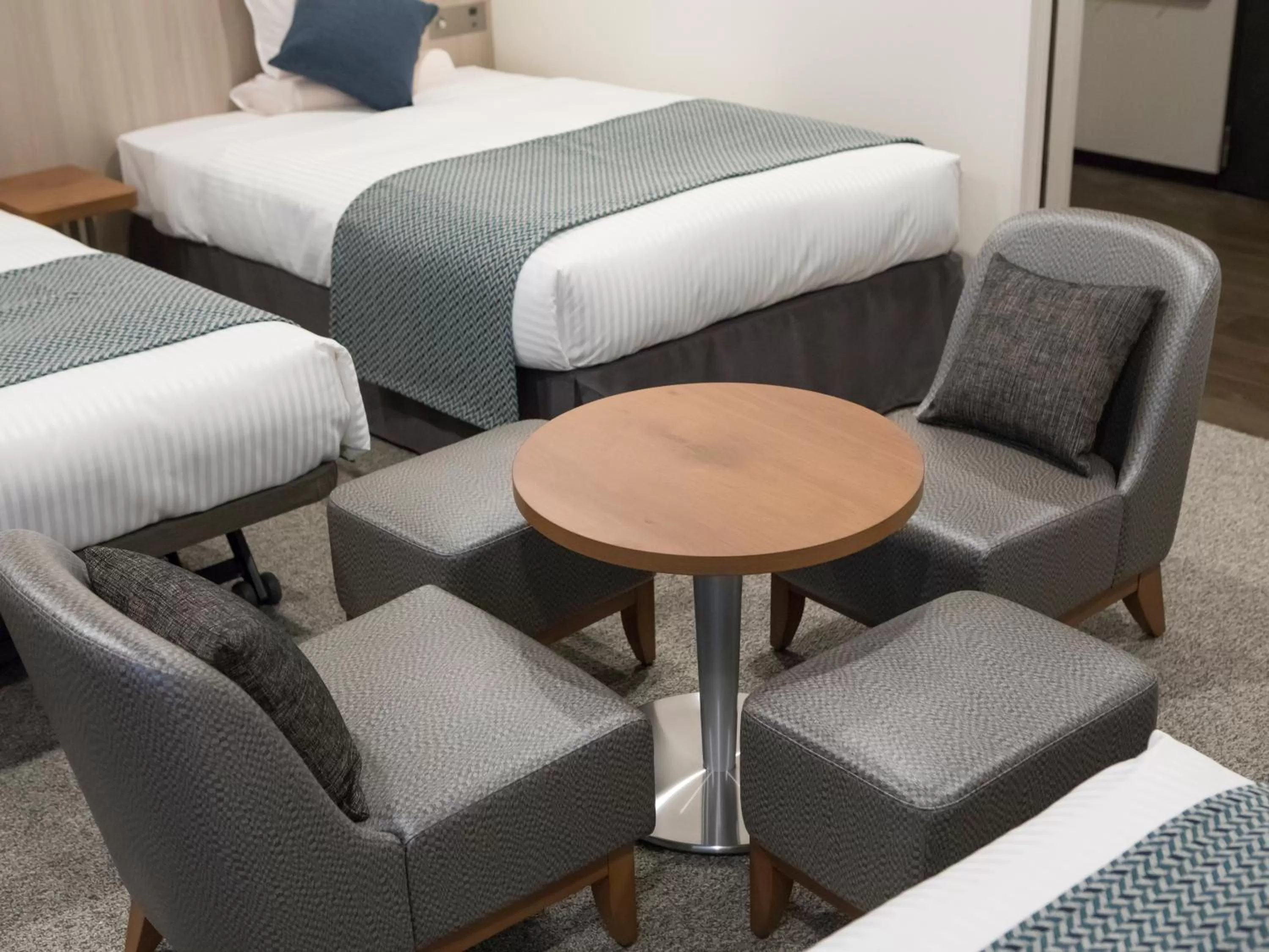 Photo of the whole room, Bed in HOTEL MYSTAYS Midosuji Honmachi