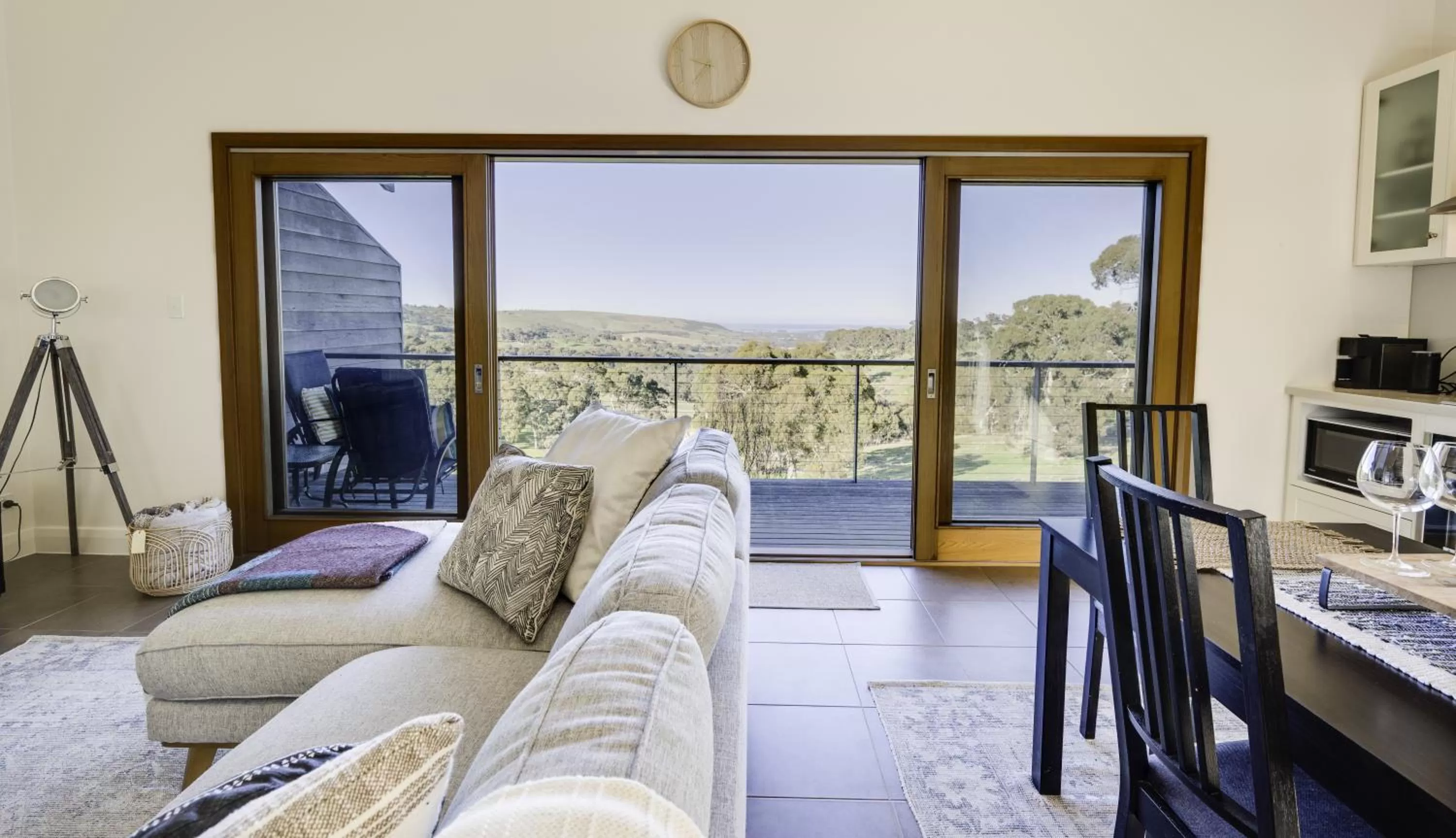 Living room in Seascape Retreat
