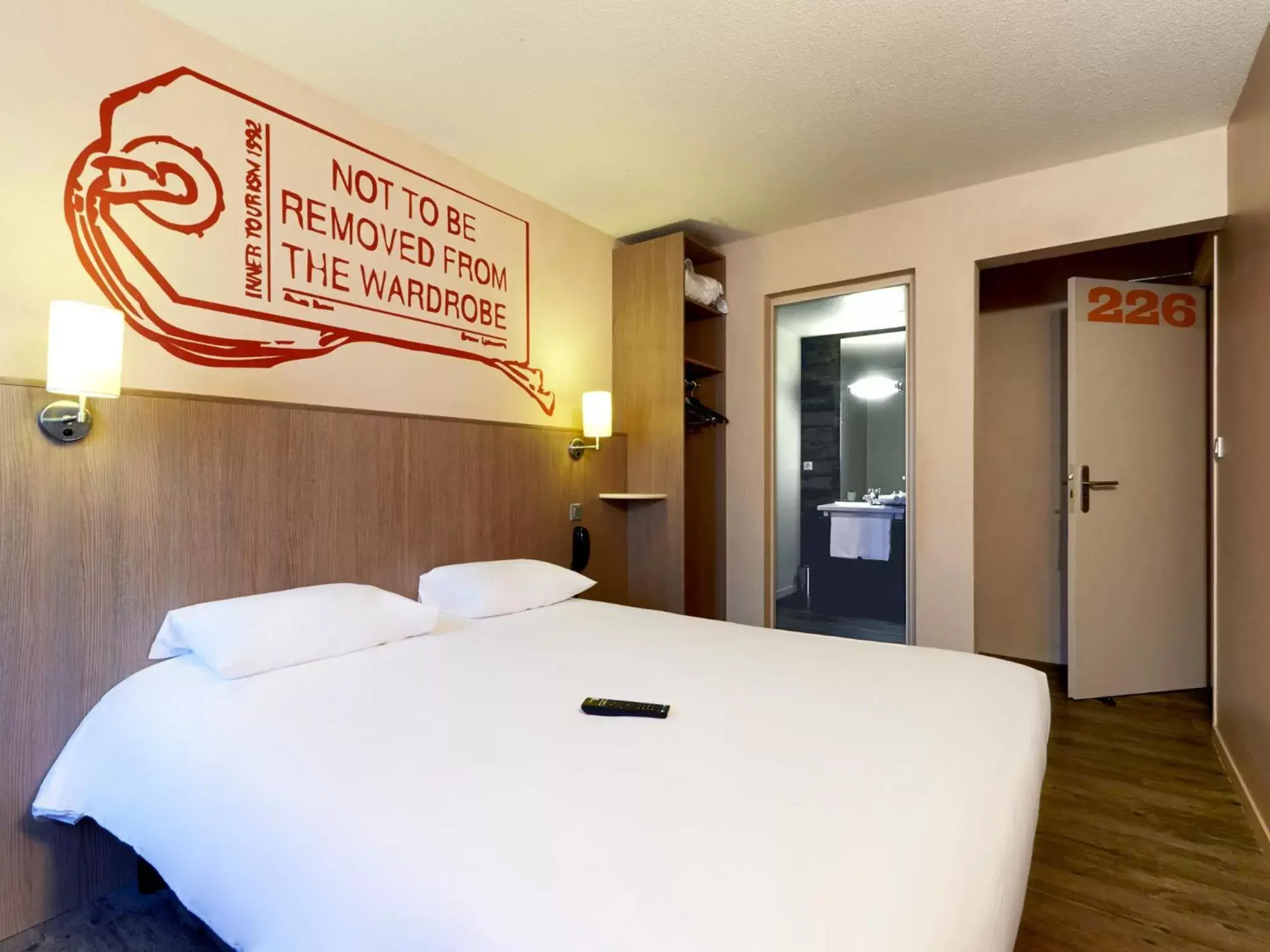 Bed in Brit Hotel Essentiel Cholet Bed in Brit Hotel Essentiel Cholet