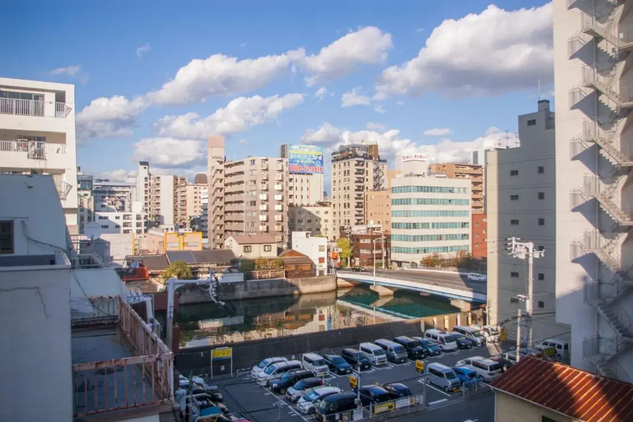 River view in PICNIC HOSTEL OSAKA