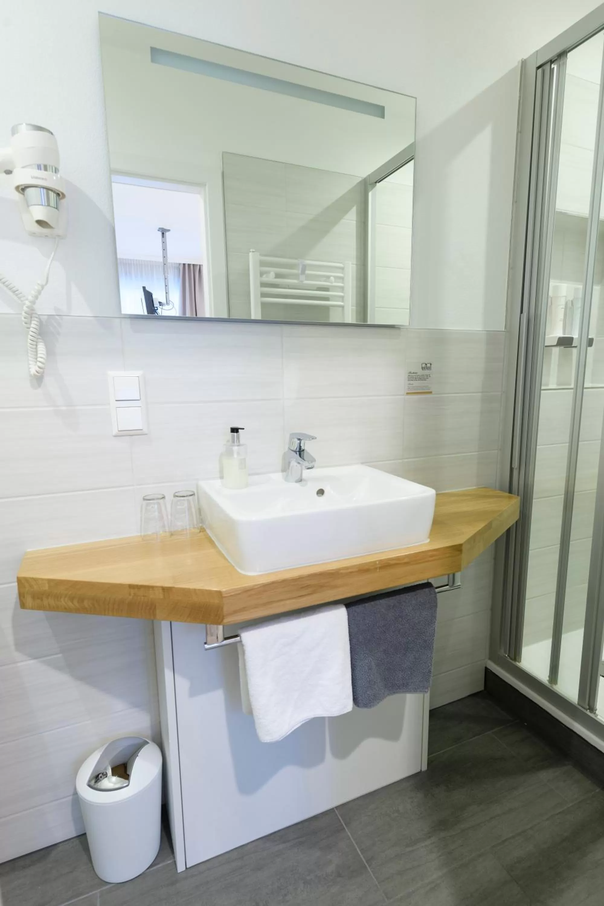 Bathroom in Hotel Garni Viktoria