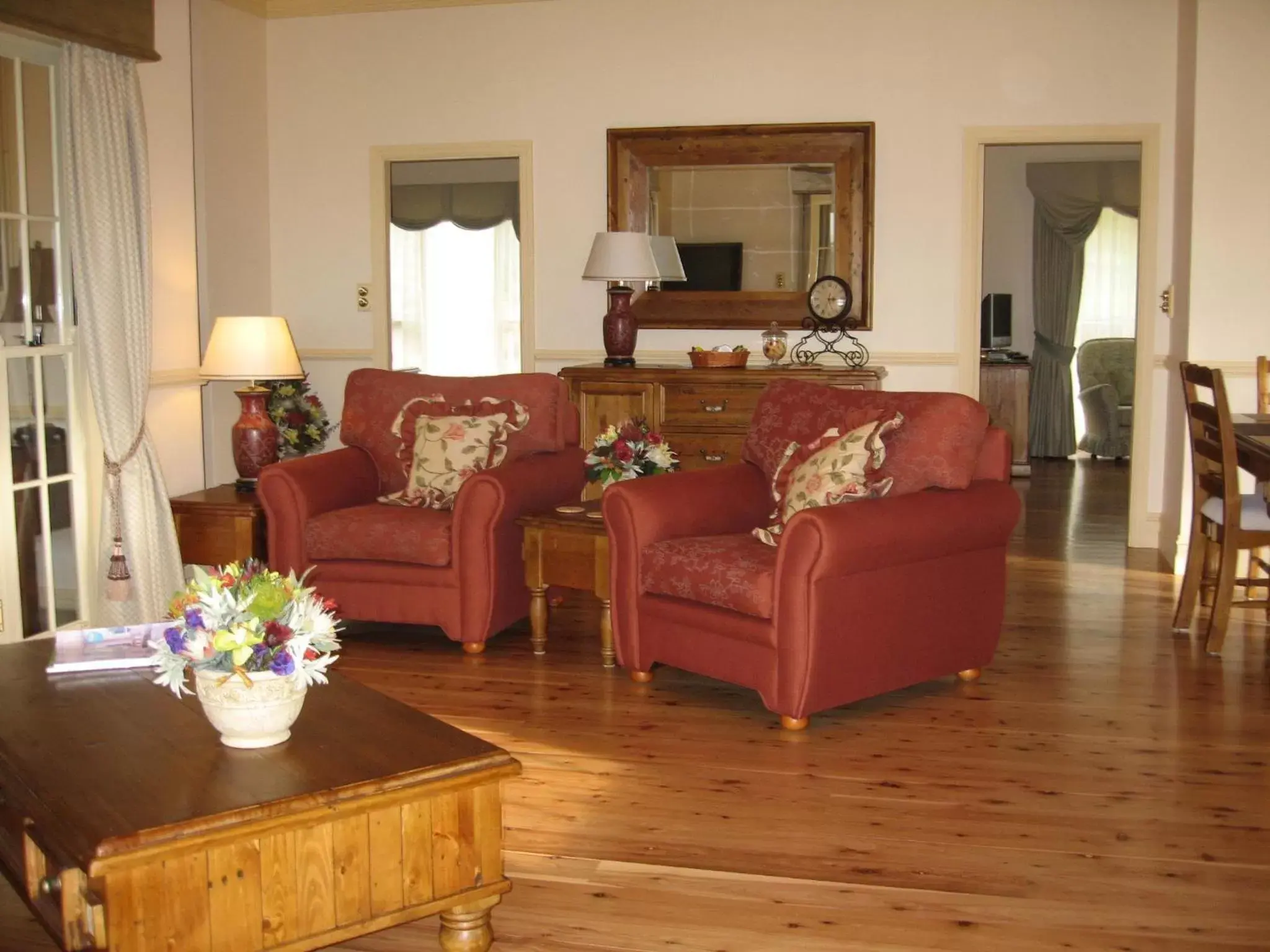 Living room, Seating Area in Pericoe Retreat
