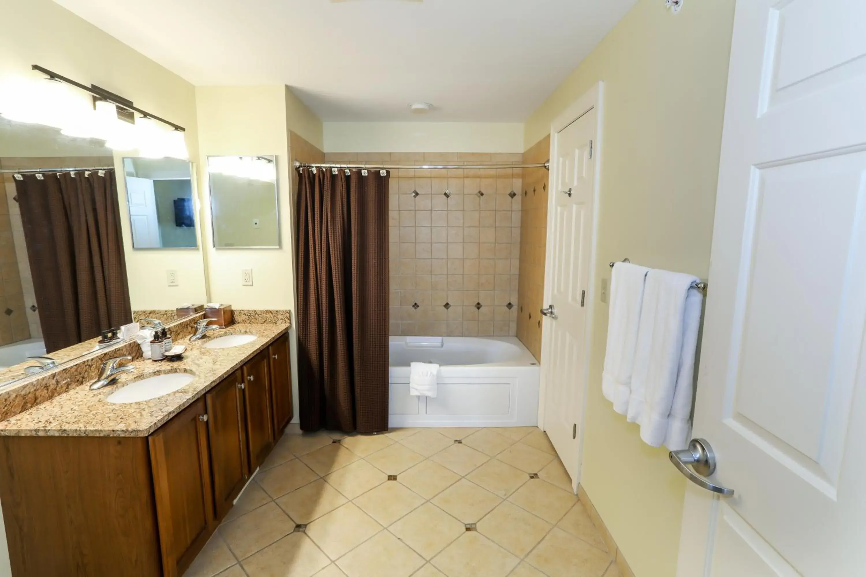 Bathroom in Kaatskill Mountain Club and Condos by Hunter Mountain