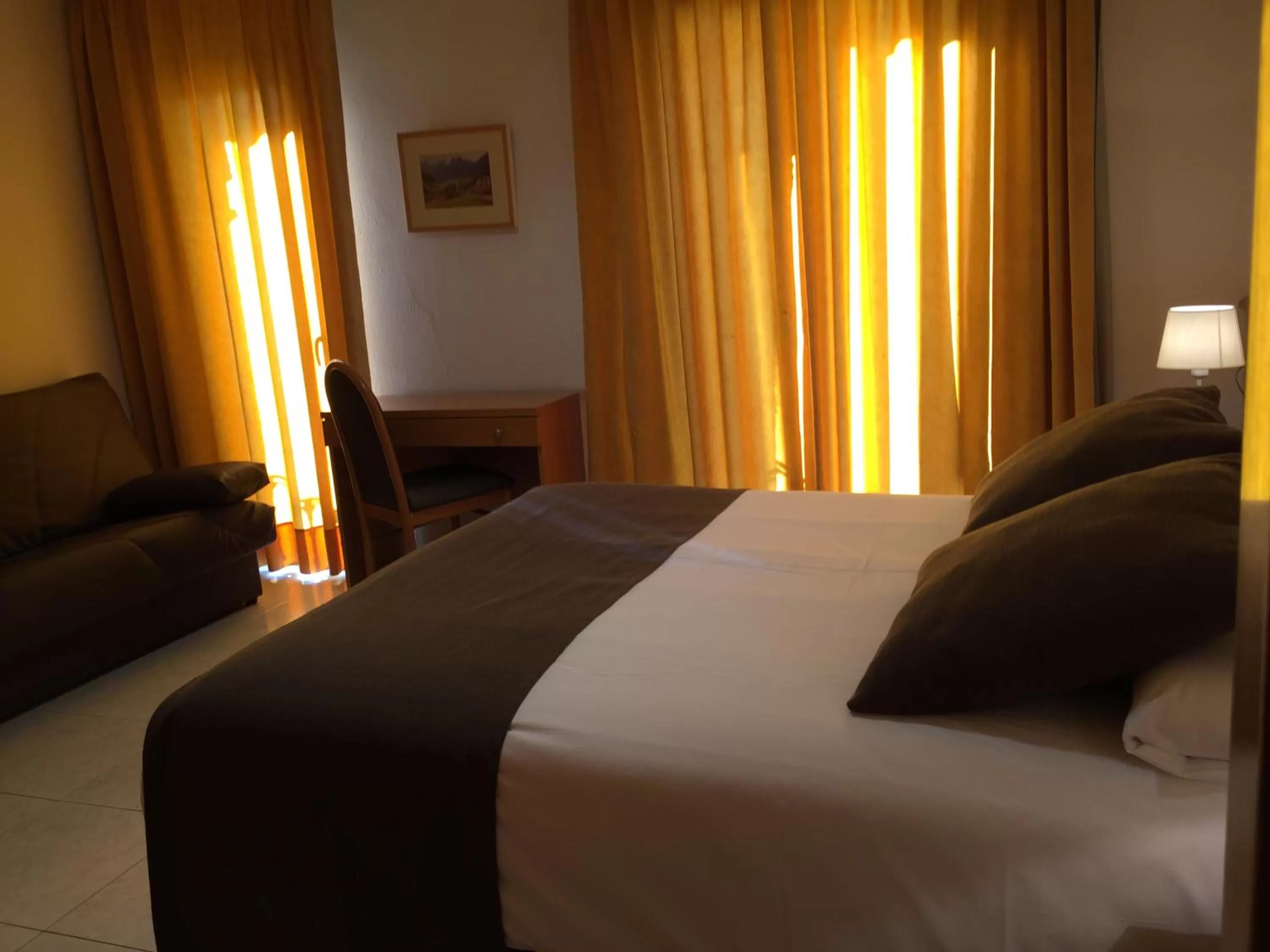 Bed in Hotel Alta Garrotxa