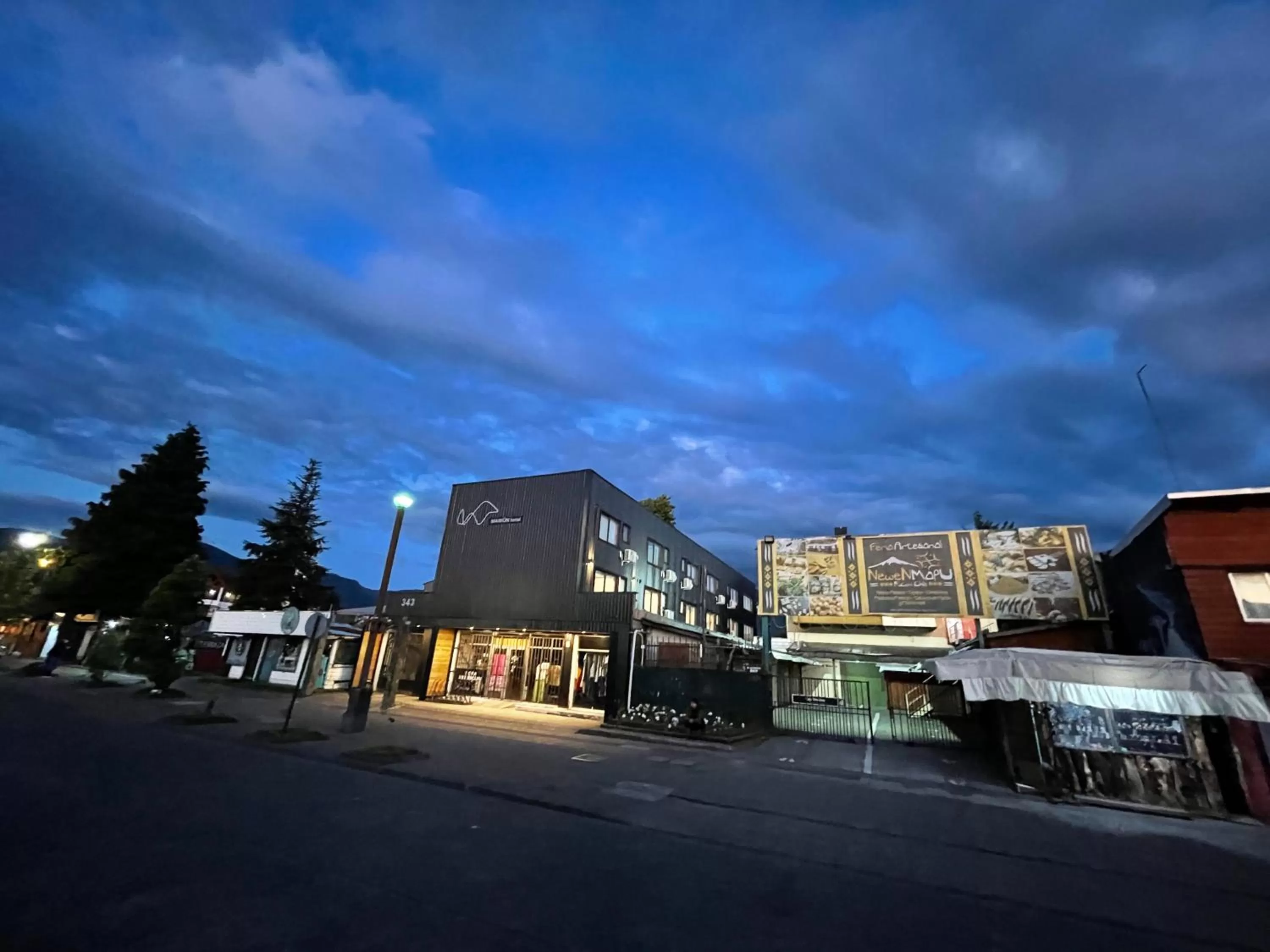 Property building in Mawün Hotel Pucón